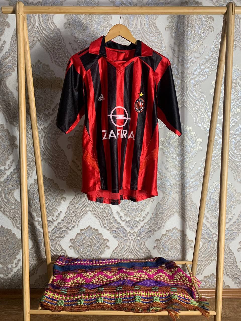 Vintage VERY RARE FC MILAN ITALY RETRO SOCCER JERSEY BLOKECORE 90s Size US L / EU 52-54 / 3 - 1 Thumbnail