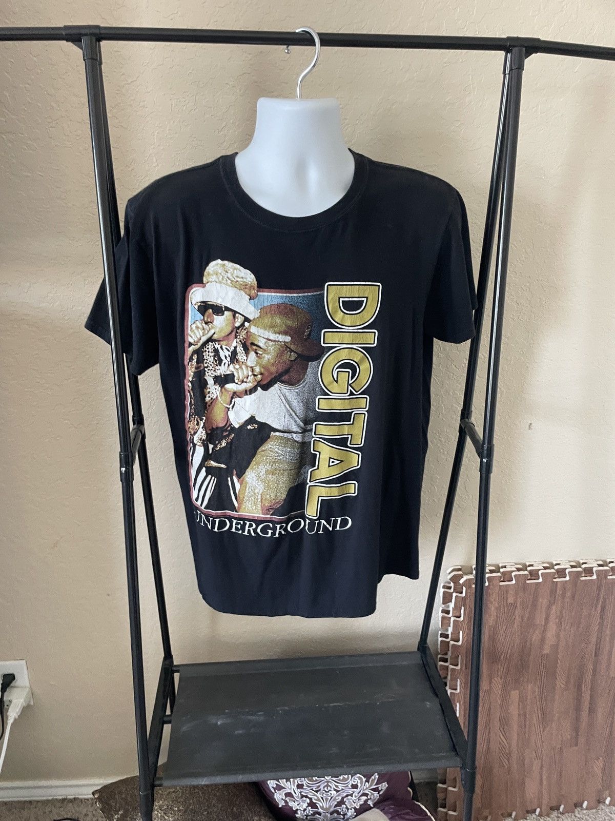 Rap Tees Digital Underground Tupac & Shock G tee Size US L / EU 52-54 / 3 - 2 Thumbnail