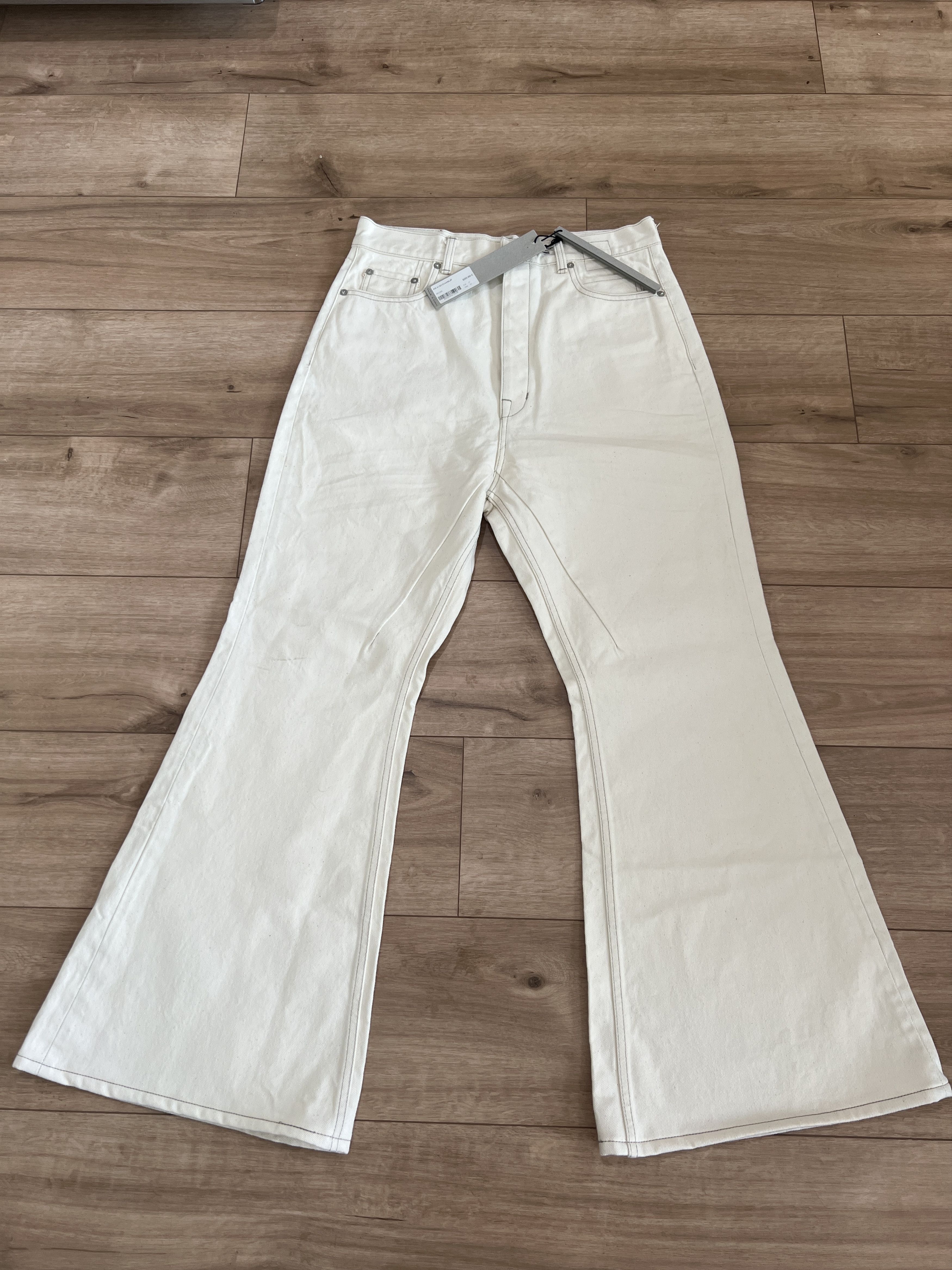 Rick Owens Drkshdw NWT Rick Owens DRKSHDW Bolan Natural White