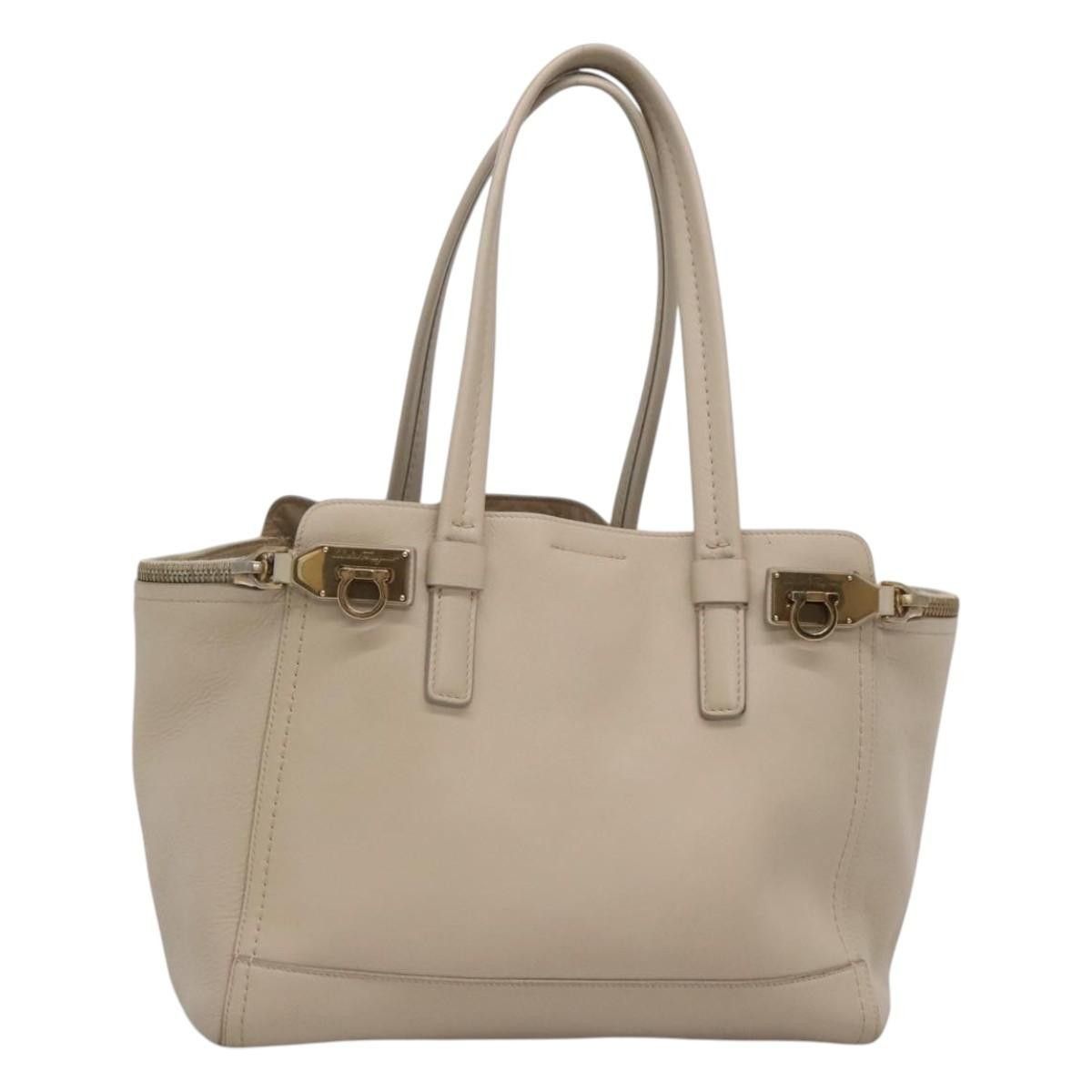 Salvatore Ferragamo Salvatore Ferragamo Gancini Tote Leather Size ONE SIZE - 1 Thumbnail