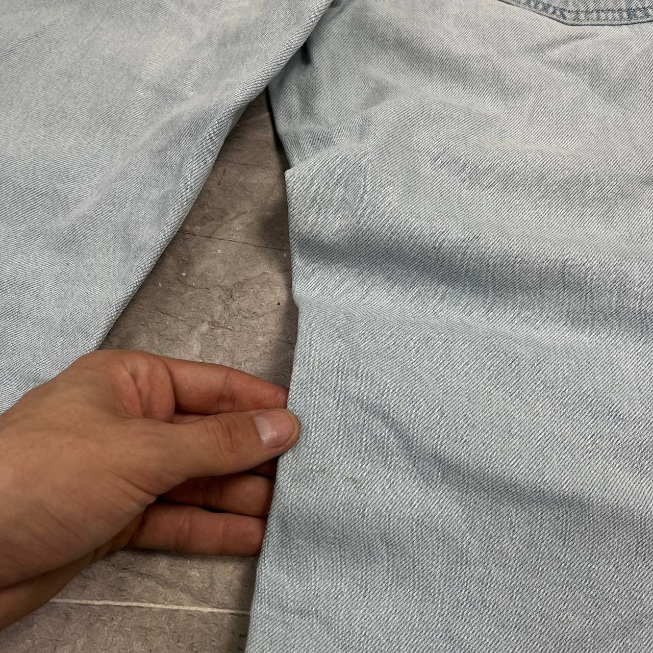 Dickies Vintage Dickies Washed Denim Blue Jeans Carpenter Y2K Baggy Size US 33 - 14 Thumbnail