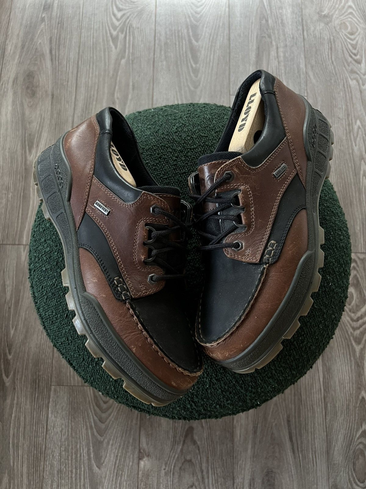 Ecco Vintage Ecco Gore-Tex Leather Casual Old Money GTX Boots Size US 11.5 / EU 44-45 - 7 Thumbnail