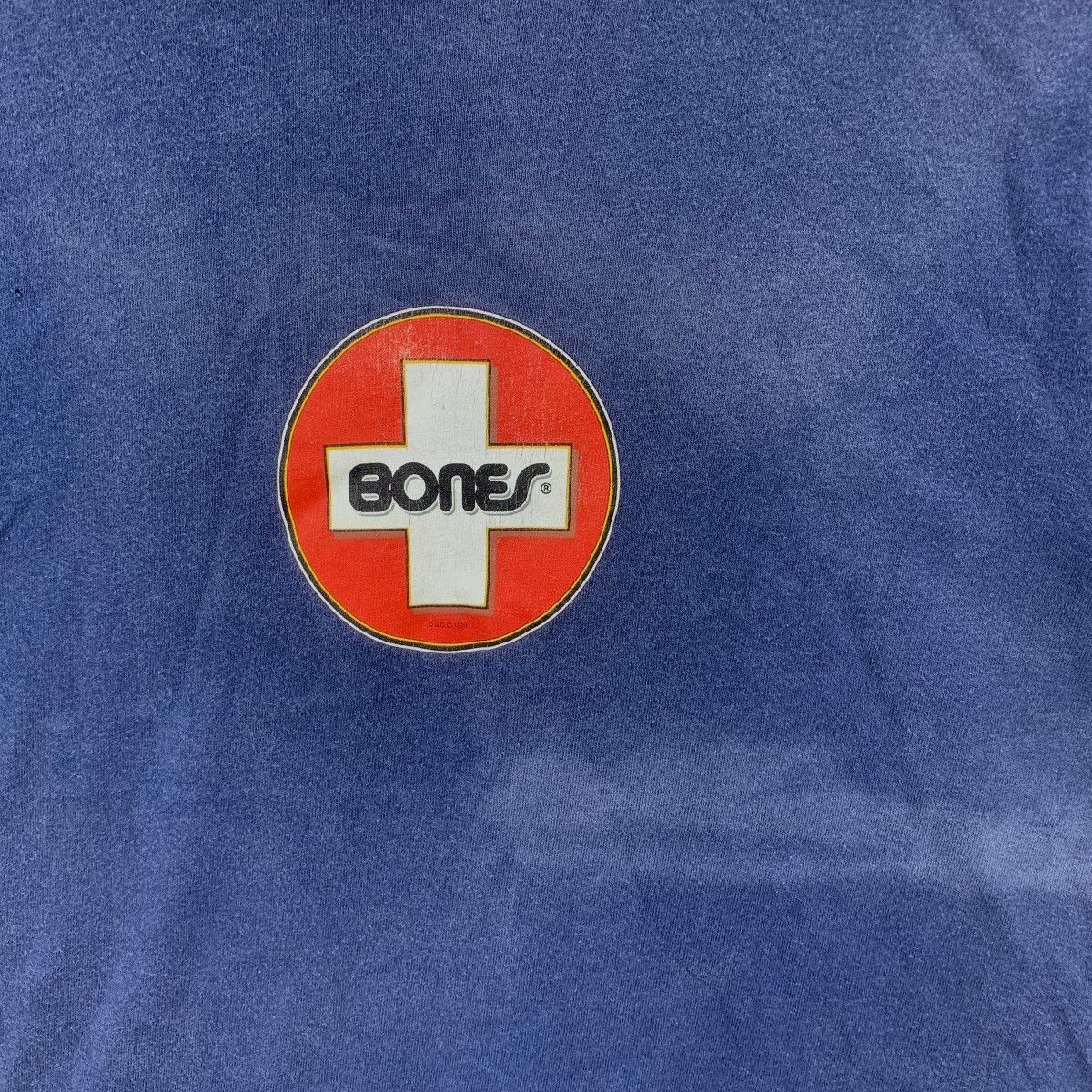 Bones Vintage 1999 SKATE ONE BONES Powell Peralta Tee Shirt Top Size US S / EU 44-46 / 1 - 6 Thumbnail