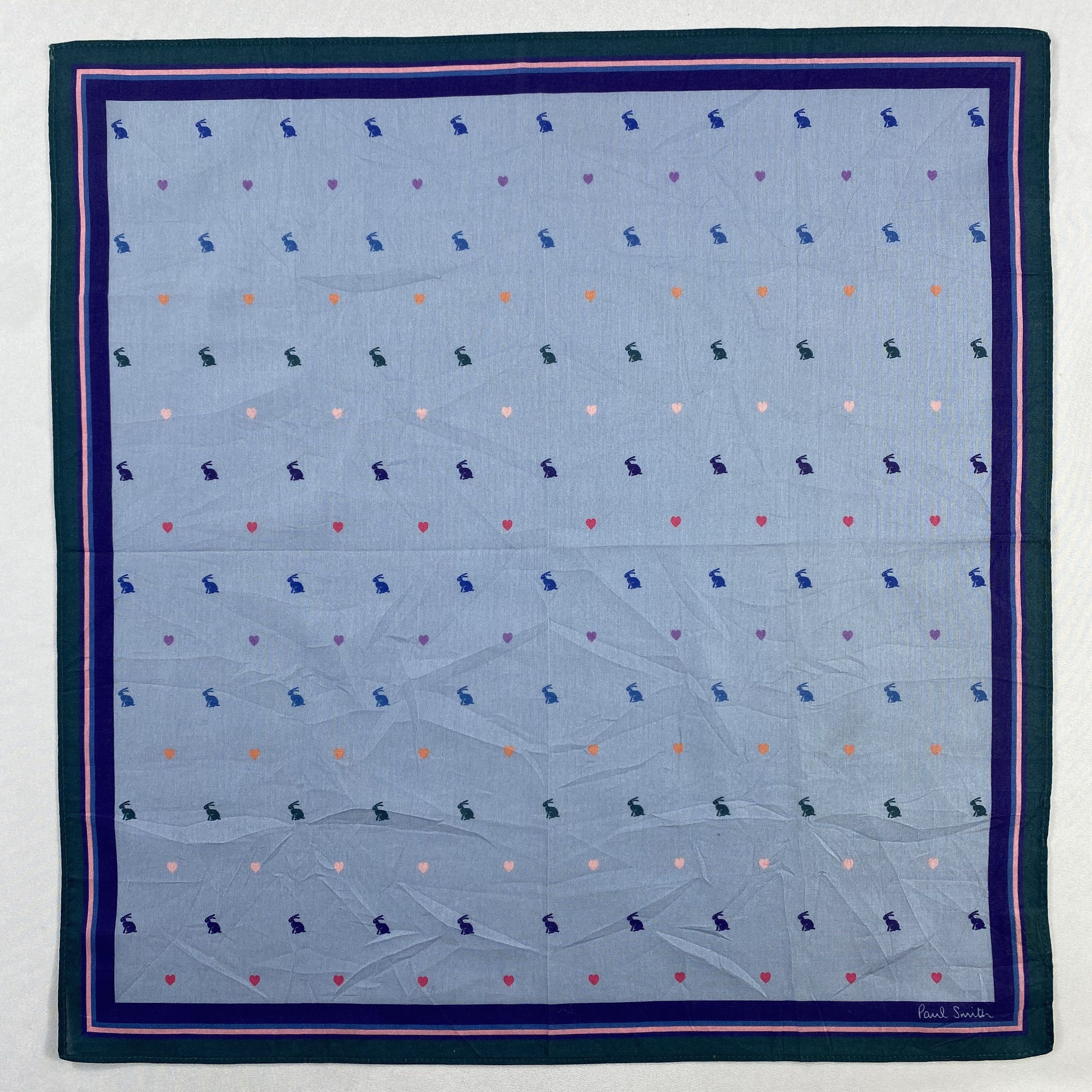 Paul Smith × Vintage Paul Smith Neckerchief / Bandana / Handkerchief-P855 Size ONE SIZE - 1 Thumbnail