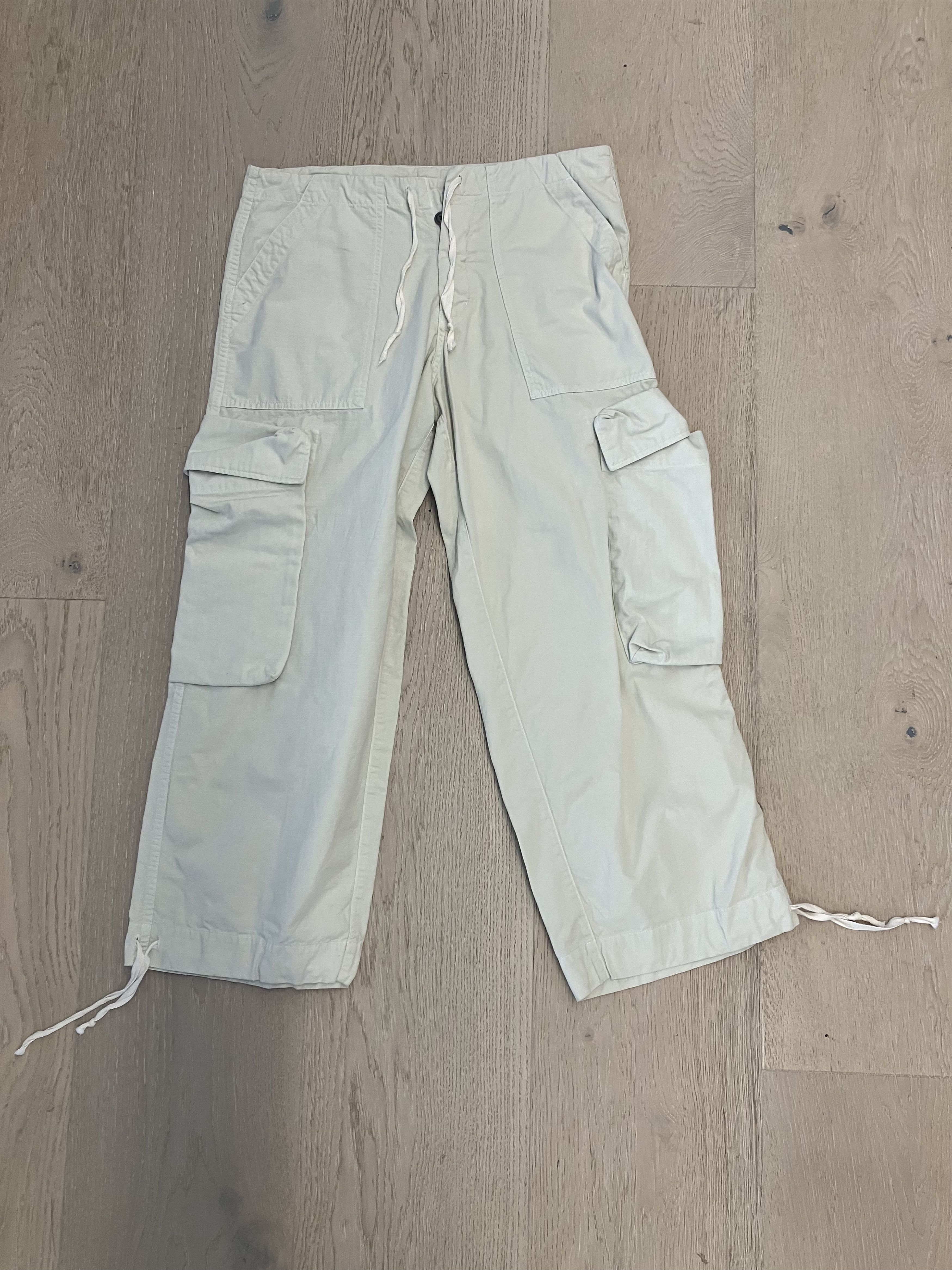 Greg Lauren $1110 Greg Lauren First Sample Mixed Wed Leg Cargo Large Size US 34 / EU 50 - 2 Thumbnail