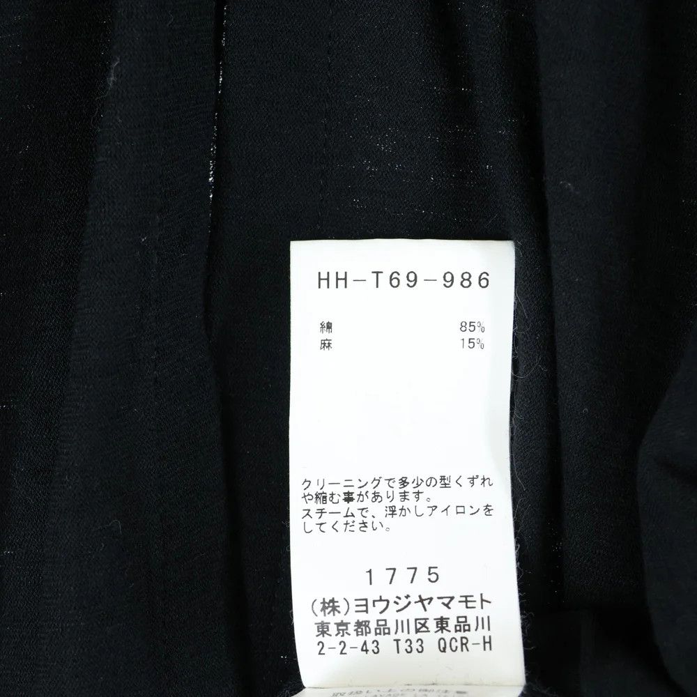 Yohji Yamamoto Yohji Yamaha POUR HOMME/ 19SS Linen Blend Cape Design Size US L / EU 52-54 / 3 - 8 Thumbnail