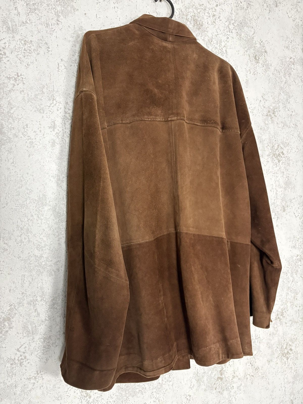 Yves Saint Laurent Yves Saint Laurent Archive 80s Suede Work Jacket YSL Vintage Size US XL / EU 56 / 4 - 2 Thumbnail