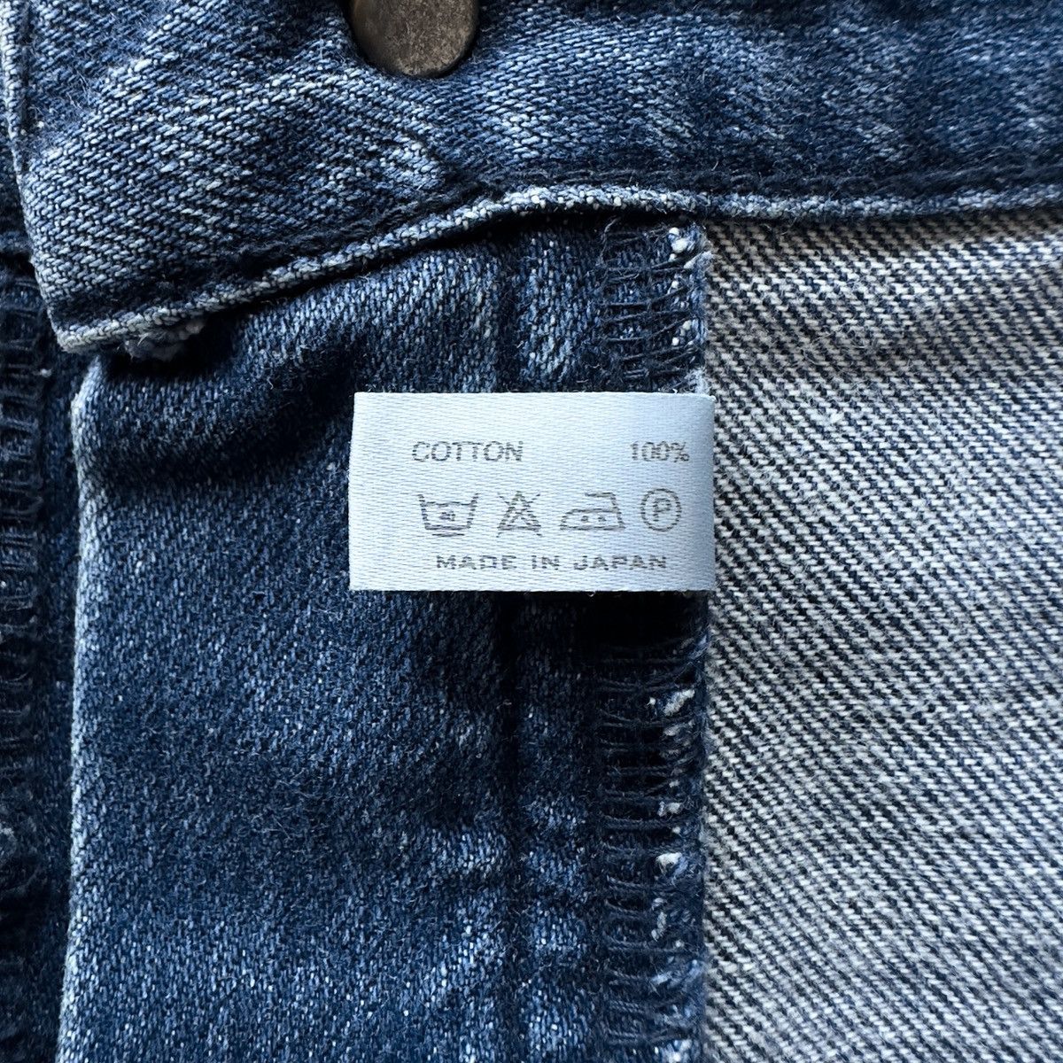 Number (N)ine AW01 “Standards” Grunge Denim Size US 34 / EU 50 - 10 Thumbnail