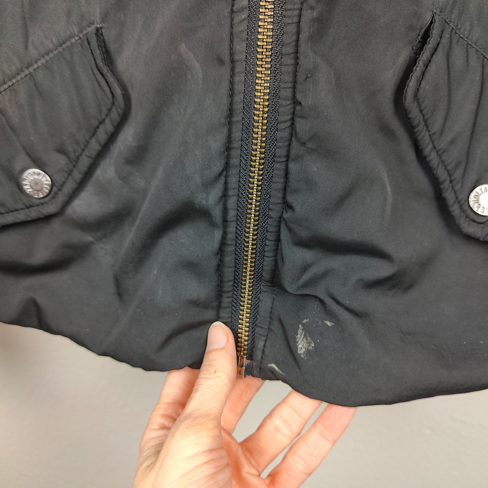 Zadig & Voltaire Zadig & Voltaire Kal Bomber Jacket Womens Small Black Size S / US 4 / IT 40 - 3 Thumbnail
