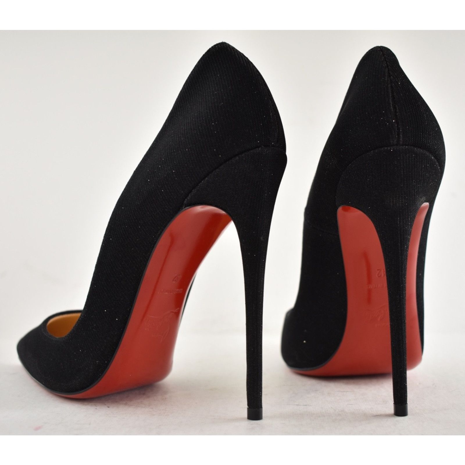 Christian Louboutin Christian Louboutin So Kate 120 Glitter Black Pump 42 Size US 12 / IT 42 - 15 Thumbnail