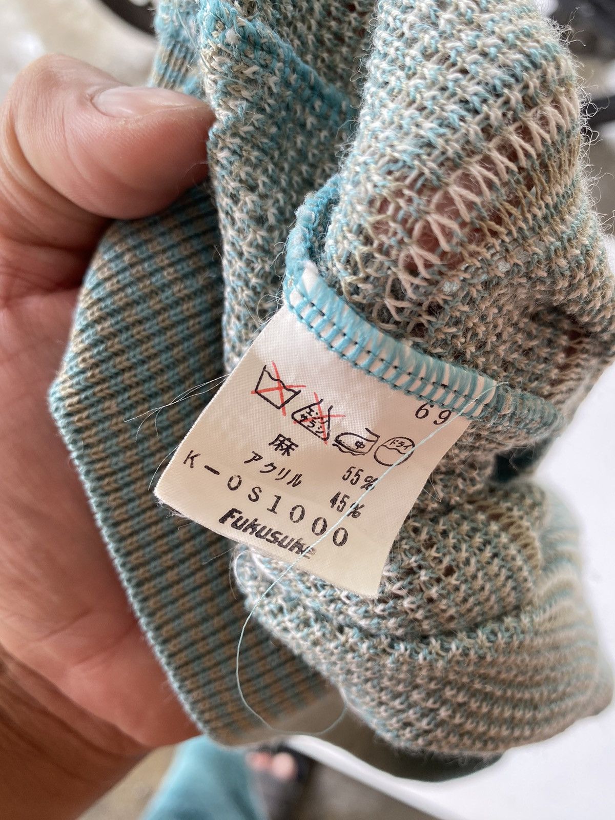 Vintage × Yves Saint Laurent Vtg Yves Saint Laurent Knitwear Size US M / EU 48-50 / 2 - 8 Thumbnail
