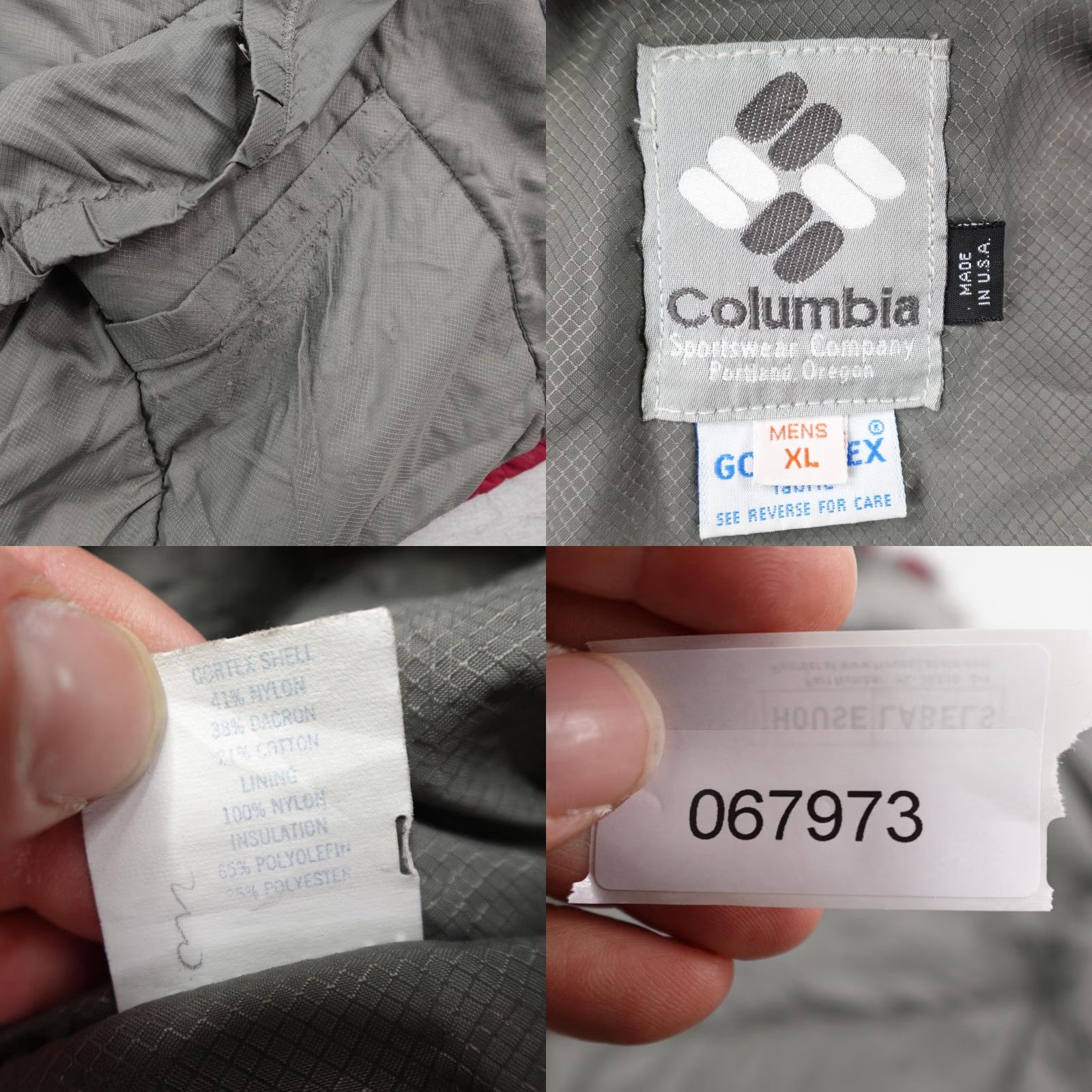 Vintage VINTAGE Columbia Jacket Mens XL Red GTX Waterproof Parka Ski Snowboard Coat Size US XL / EU 56 / 4 - 9 Thumbnail