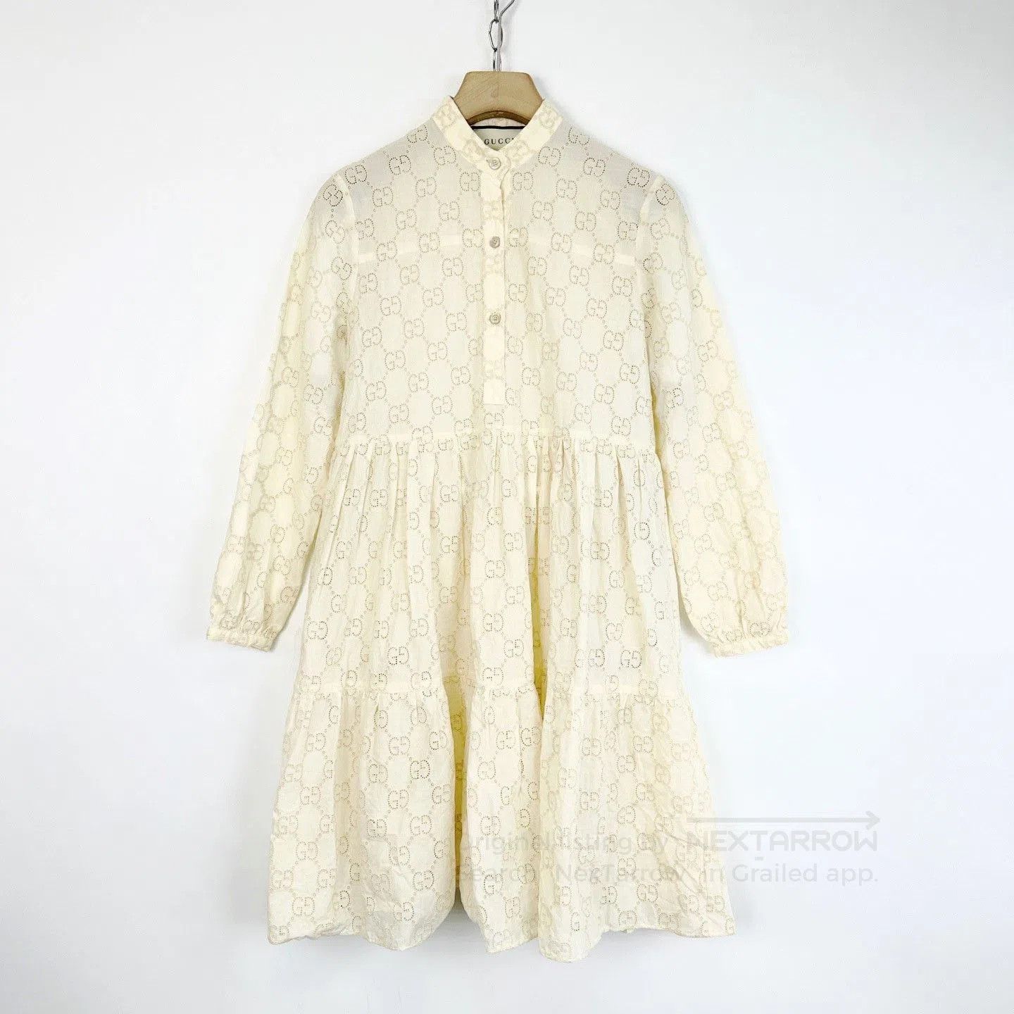 Gucci Gucci Double G Embroidered Brocade Dress. Size XS / US 0-2 / IT 36-38 - 1 Thumbnail