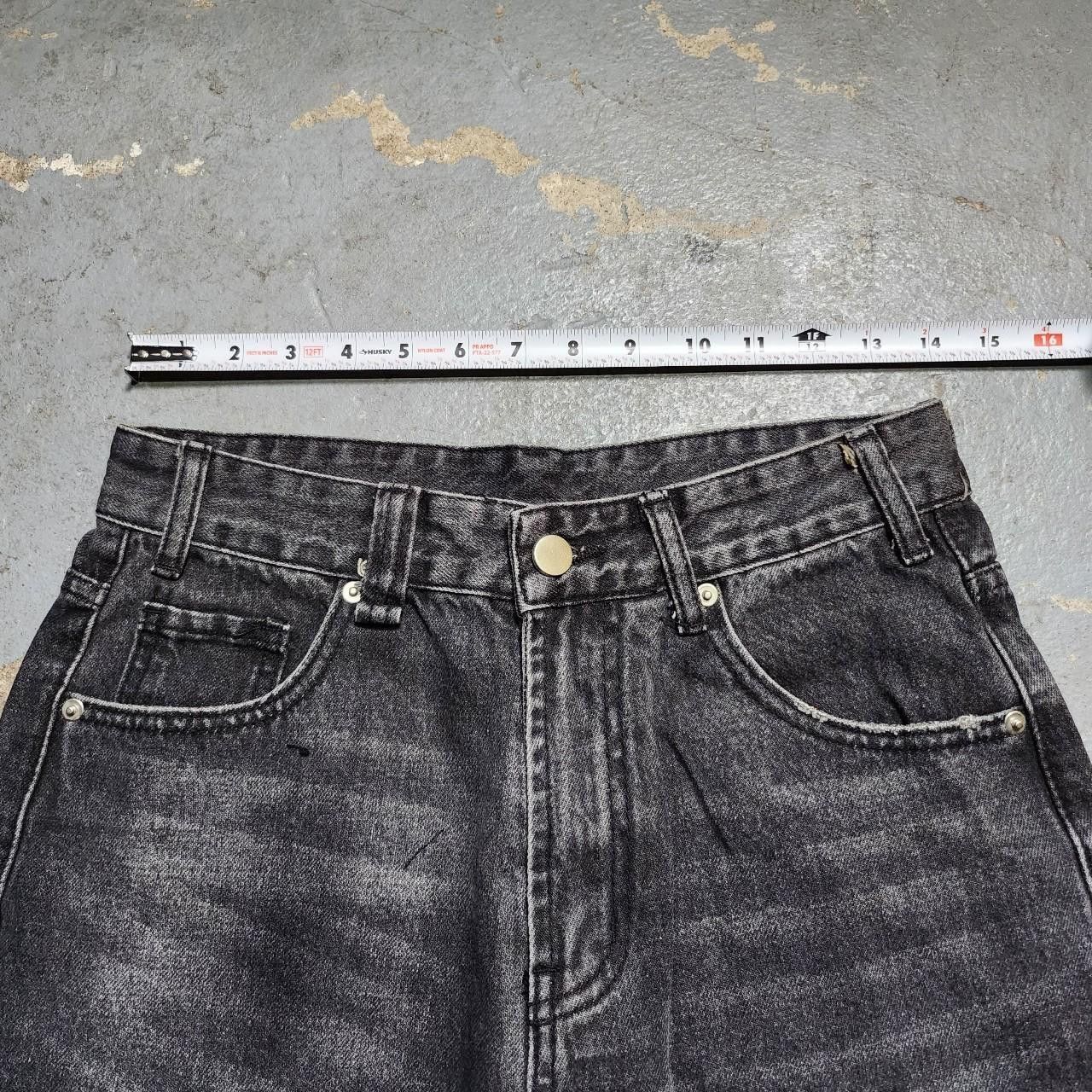 Supreme Y2k/2000s baggy loose fit grey wash faded denim jeans Size US 28 / EU 44 - 4 Thumbnail