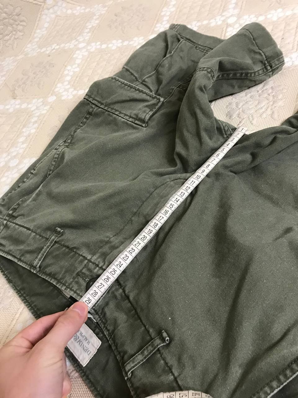 Denim & Supply Ralph Lauren 🔥 Denim & Supply Ralph Lauren Cargo Army Shorts Y2K Work USA Size US 33 - 9 Thumbnail