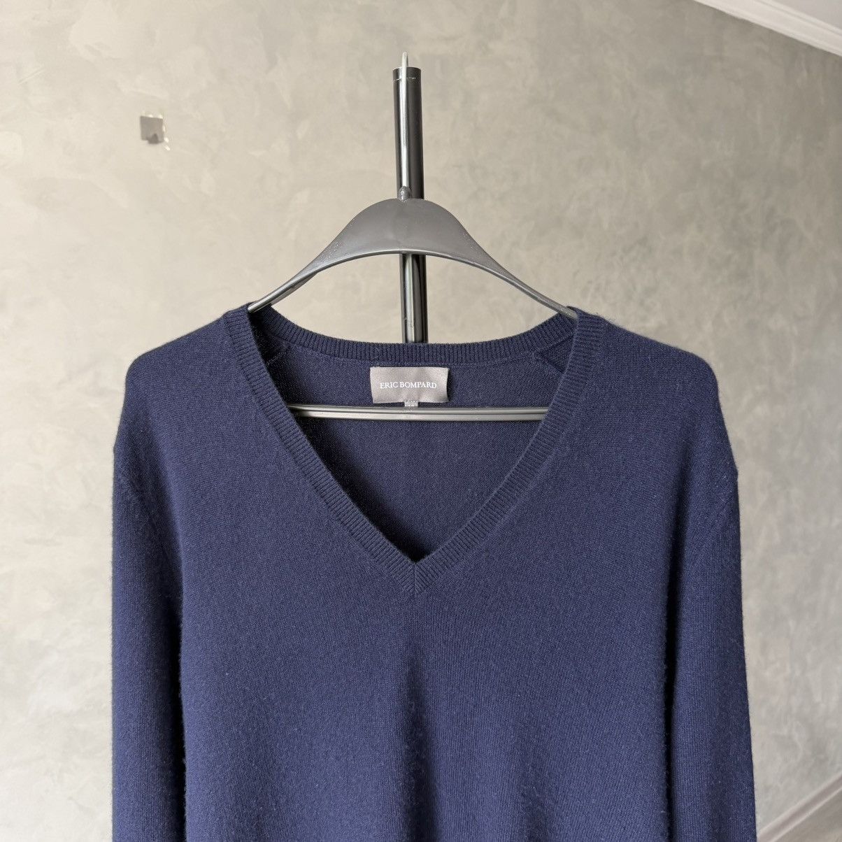 Other Eric Bompard Cashmere V Neck Sweater Size XXL / US 16-18 / IT 52-54 - 3 Thumbnail