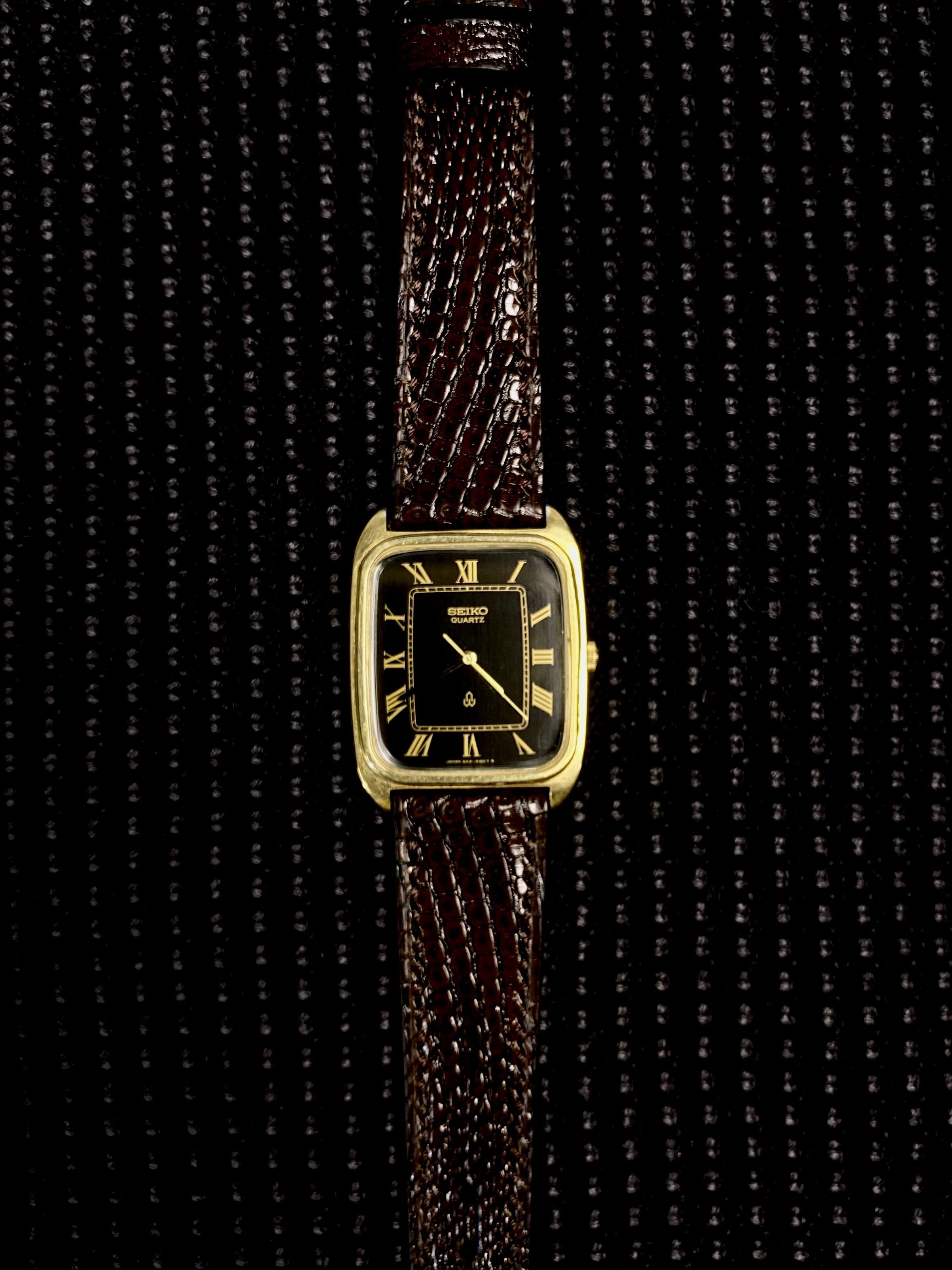 Seiko × Vintage 💥 Vtg 80's Seiko Rectangle Size ONE SIZE - 1 Thumbnail