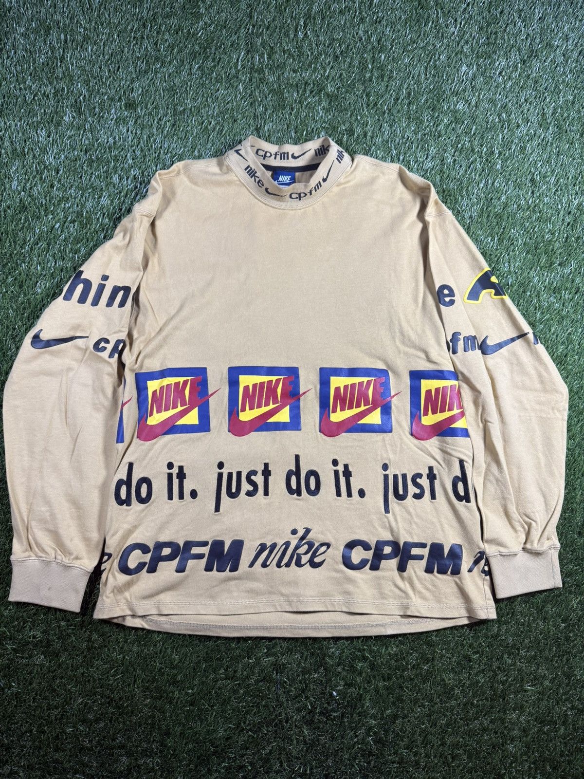 Cactus Plant Flea Market Y2k CPFM Nike Cactus Plant Flea Market Long Sleeve Hype Tee Size US S / EU 44-46 / 1 - 1 Thumbnail
