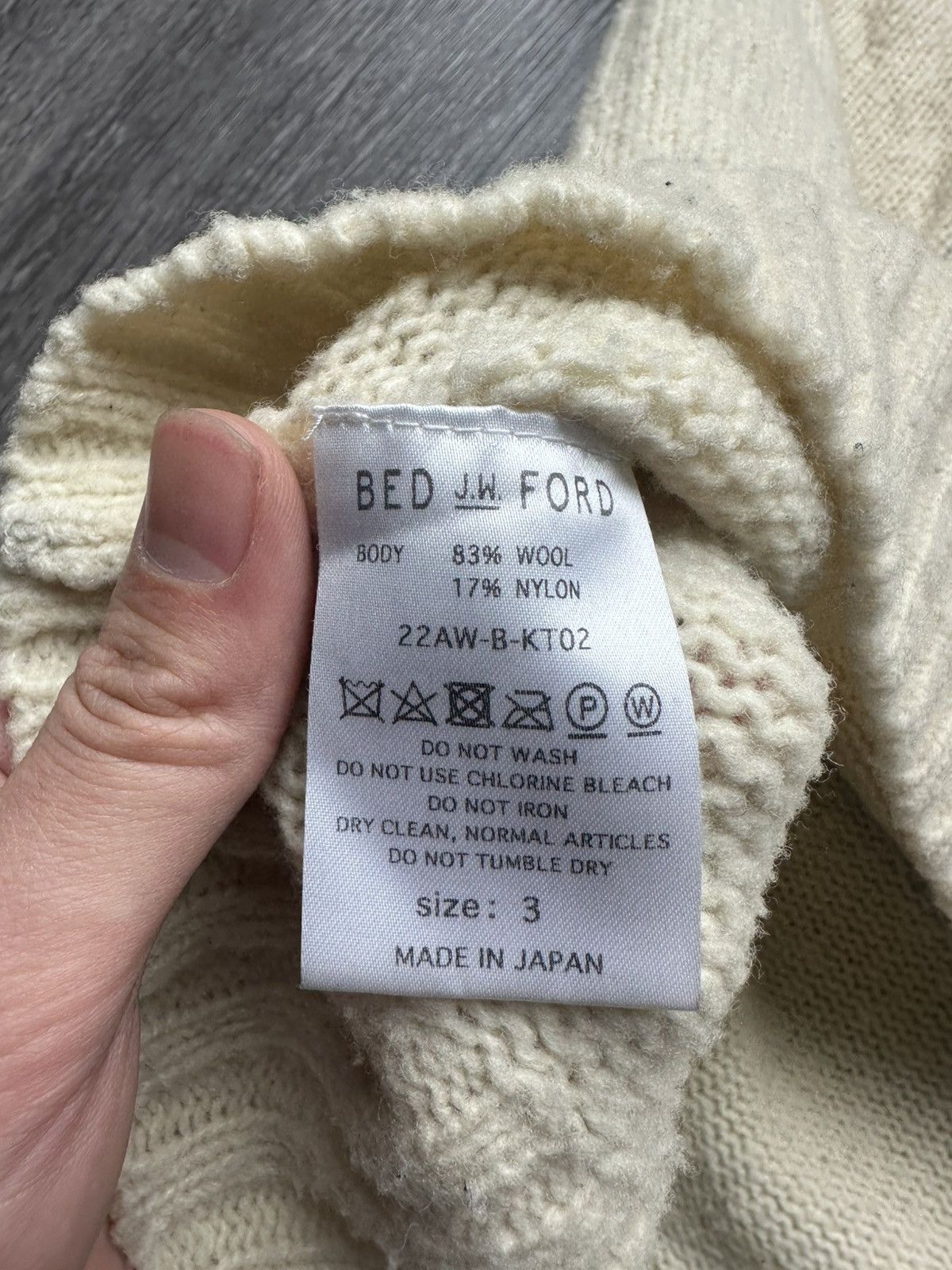 Bed j.w. Ford Tokyo Knit Peace Sign Sweater Size US L / EU 52-54 / 3 - 4 Thumbnail