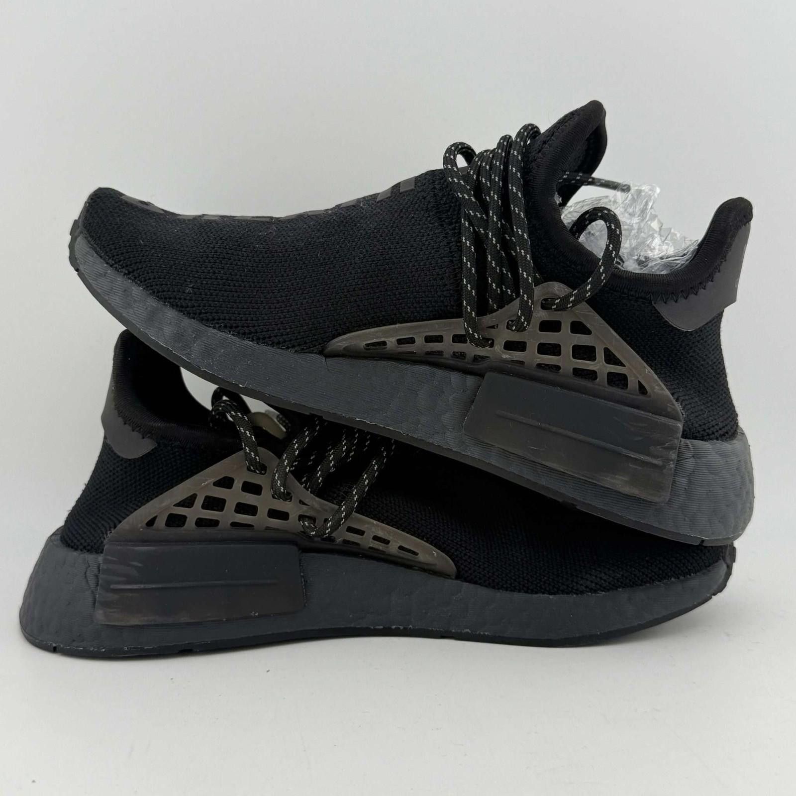 Adidas Adidas NMD Hu Pharrell Human Triple Black US 4 Used with Box Size US 9 / EU 42 - 5 Thumbnail