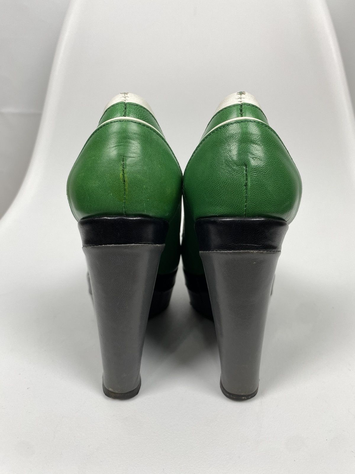 Escada Sport Escada Sport Wedge Heels Leather size 36 Size US 6 / IT 36 - 4 Thumbnail