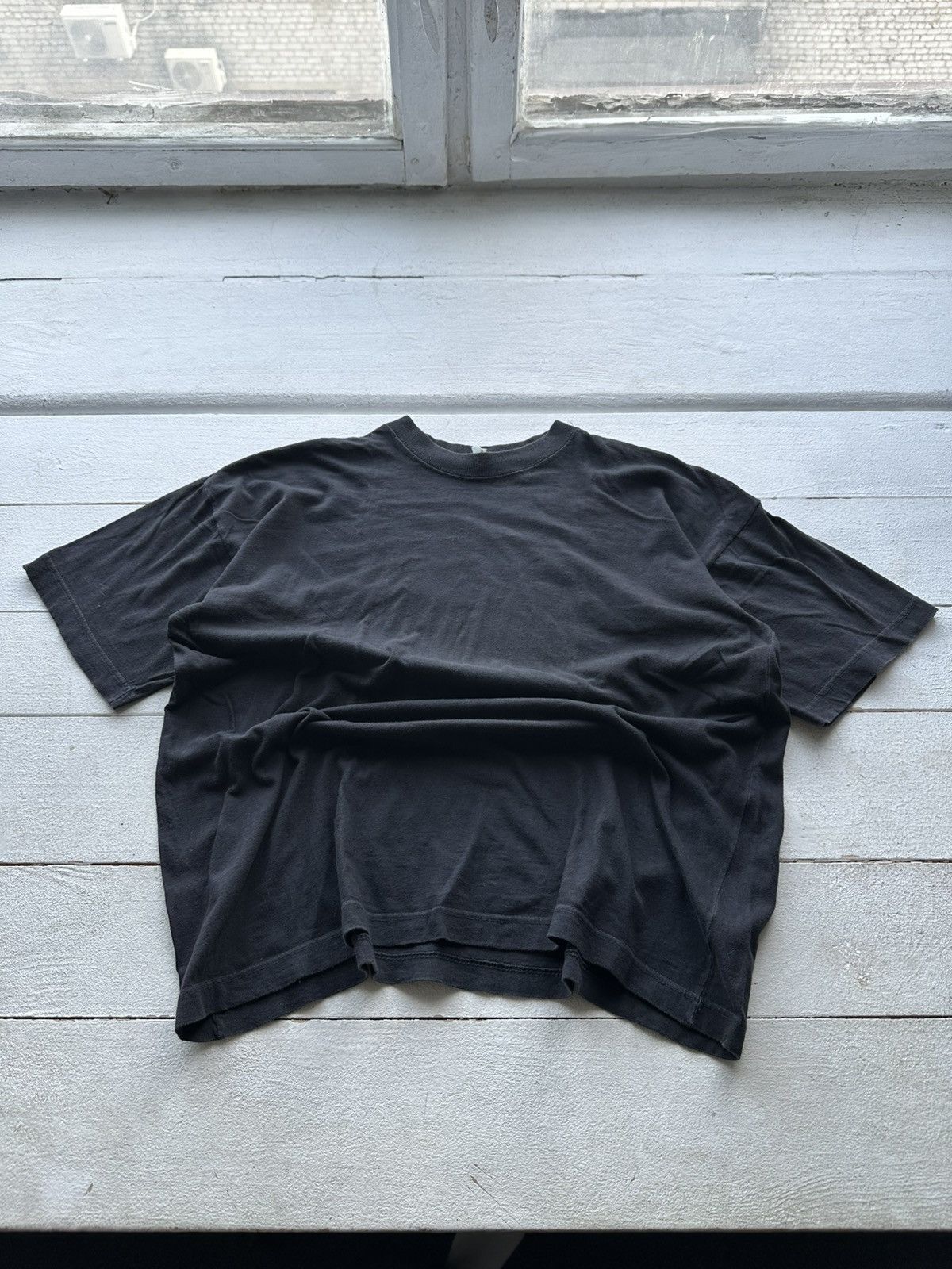 Vintage 🚨Vintage 80s Japanese Style Faded Blank Tee shirt Y2K rare Size US L / EU 52-54 / 3 - 1 Thumbnail