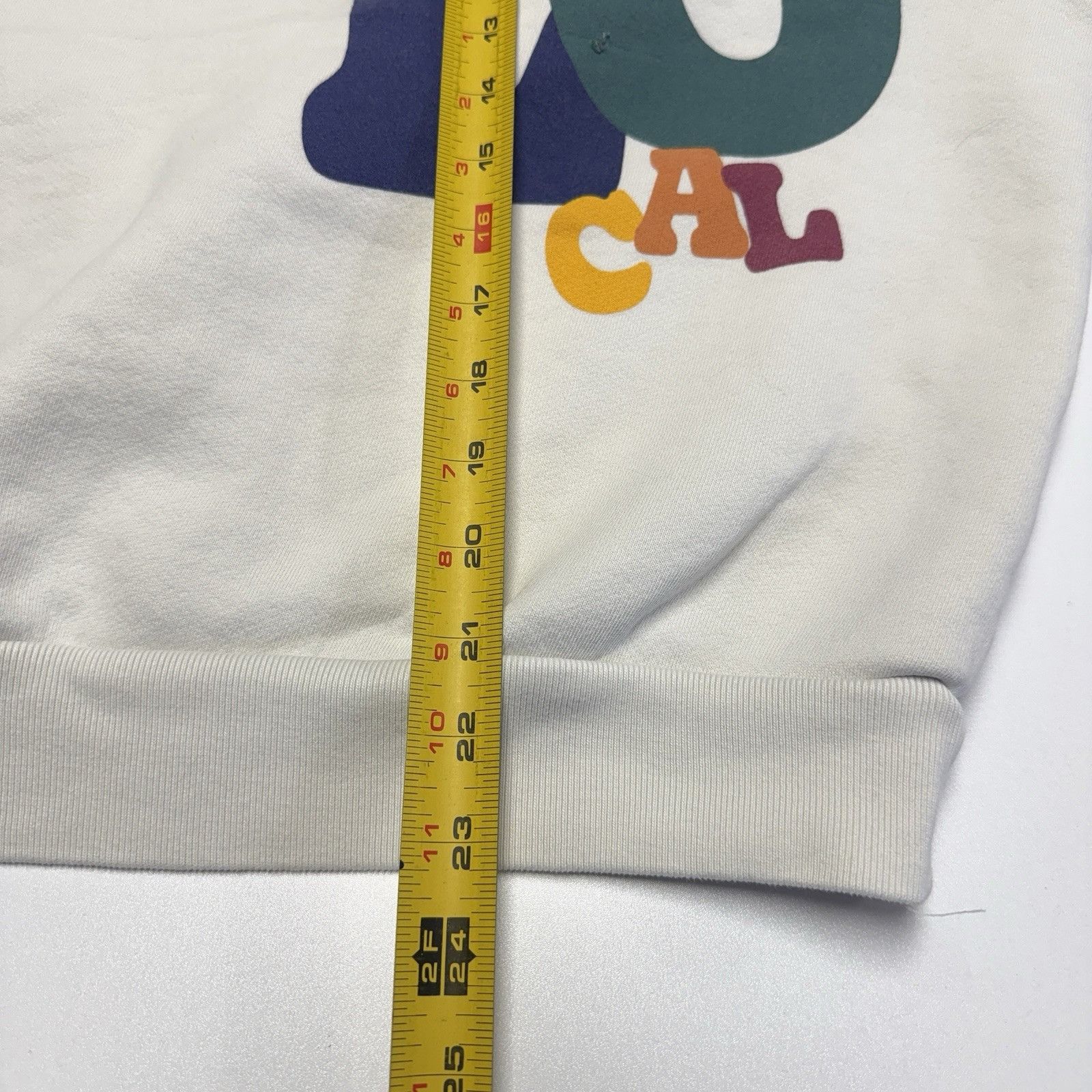 Madhappy Madhappy Local Optimist Ivory White Oversized Fleece Size M / US 6-8 / IT 42-44 - 12 Thumbnail