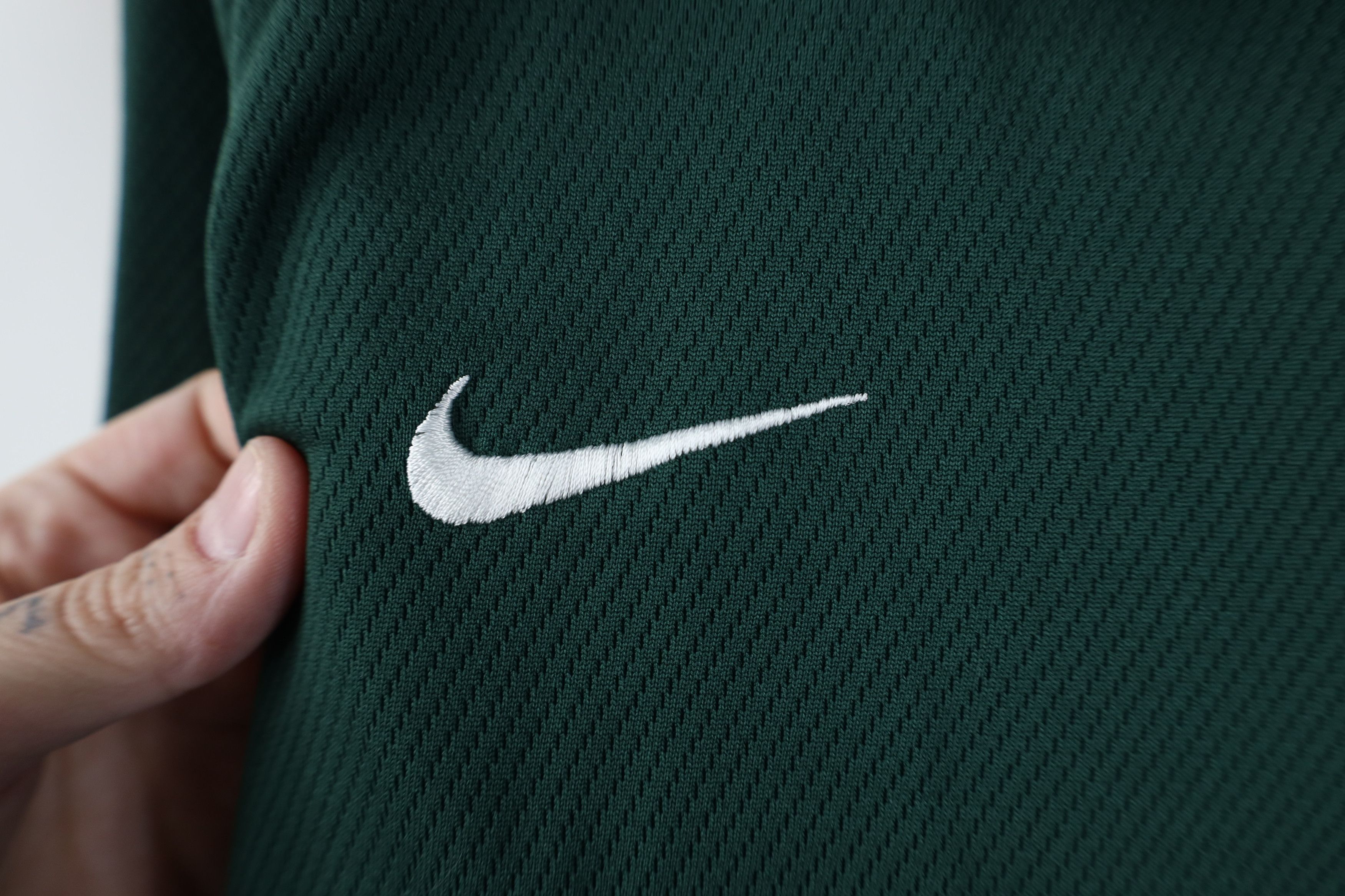 Nike Nike Michigan State University Knit Collared Golf Polo Size US L / EU 52-54 / 3 - 5 Thumbnail