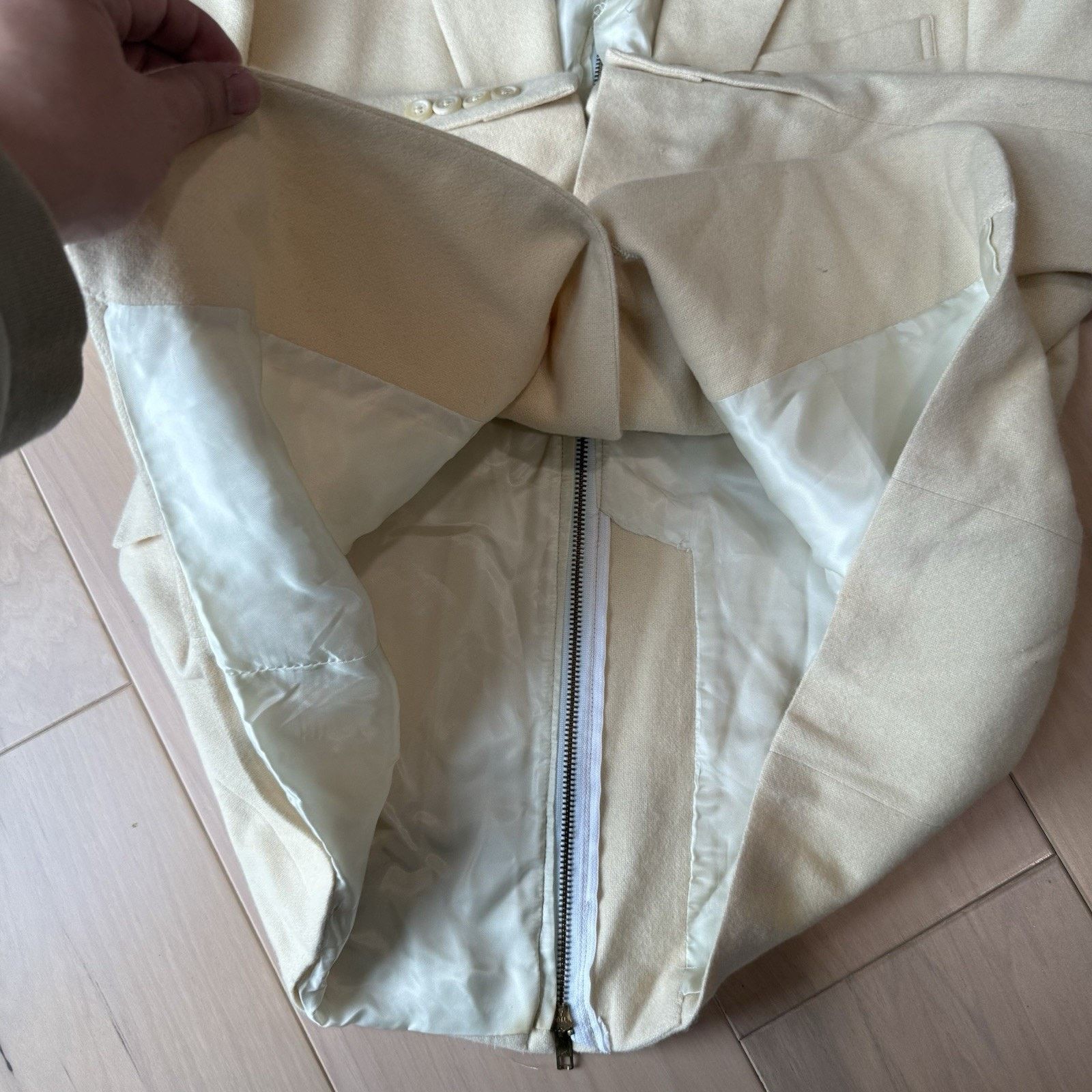 Polo Ralph Lauren × Vintage Vintage Polo Ralph Lauren Cashmere Blazer 40R Minimalist Size 40R - 6 Thumbnail
