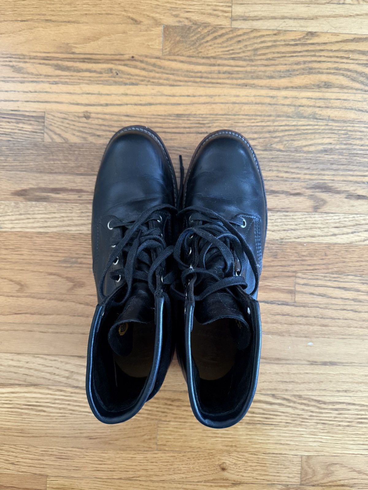 Chippewa Black Plain Toe Wedge Boot Size 9 Size US 9 / EU 42 - 2 Thumbnail