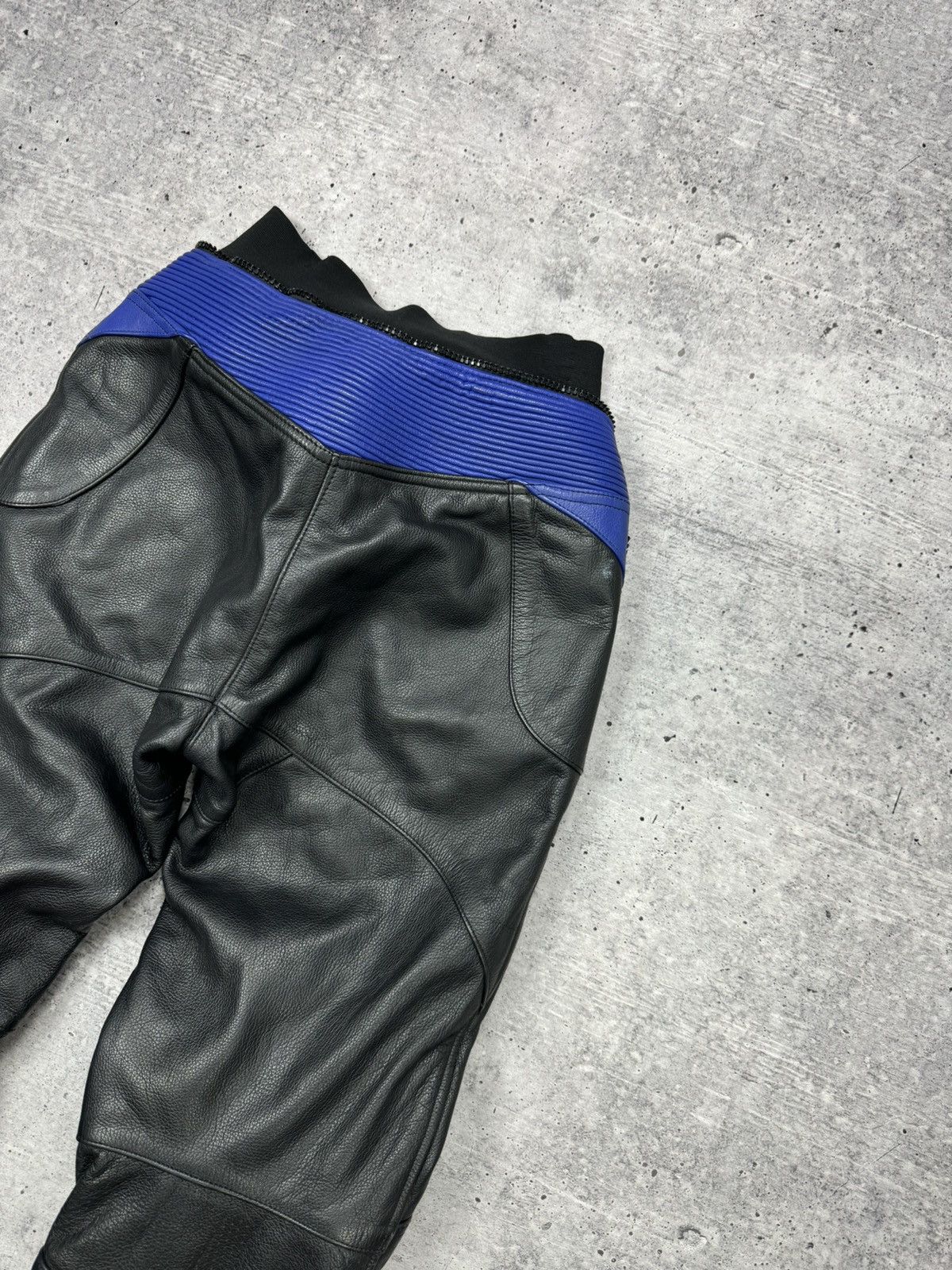 Genuine Leather Vintage IXS Racing Moto Genuine Leather Professional Pants Size 26" / US 2 / IT 38 - 22 Thumbnail
