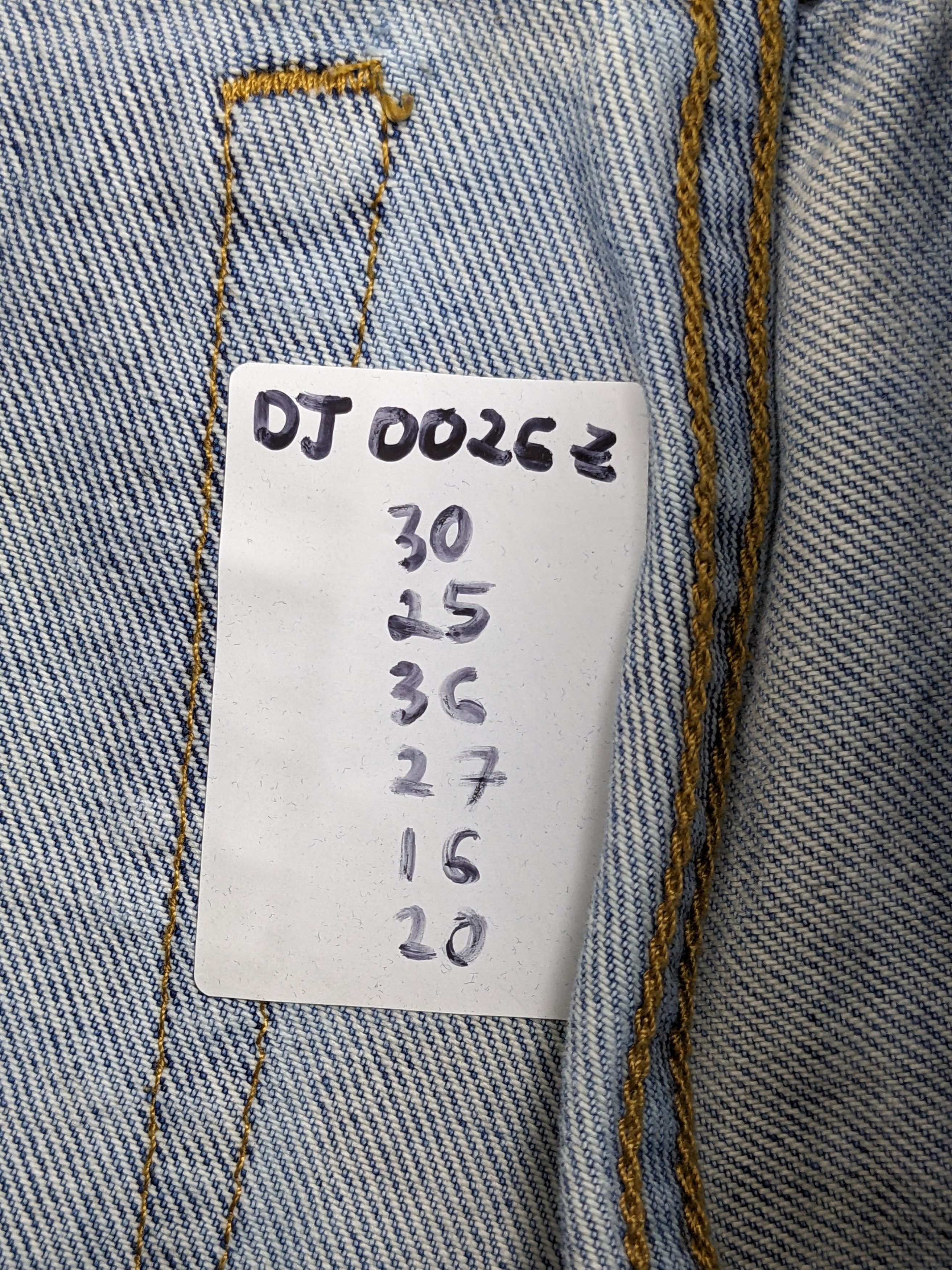 Levi's Vintage Levis 550 Faded Blue Jeans DJ0026Z Size US 30 / EU 46 - 15 Thumbnail