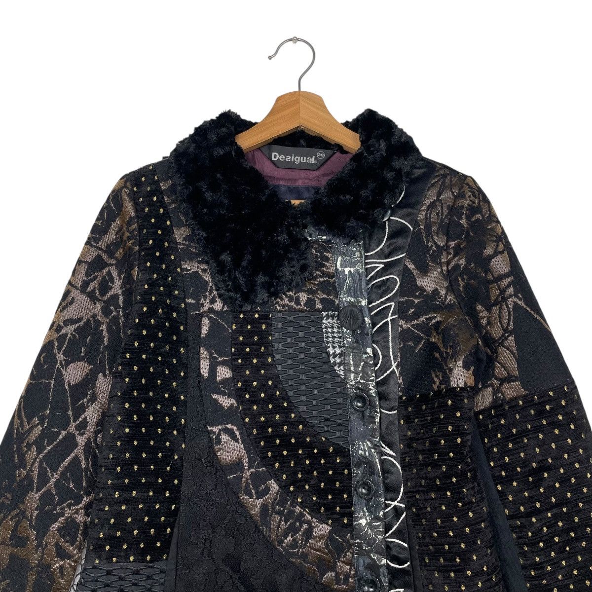 Desigual Nice Design Desigual Coat Size XS / US 0-2 / IT 36-38 - 2 Thumbnail