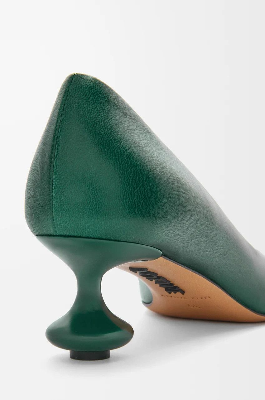 Loewe o1loc1c0525 Toy Pump in Green Size US 11 / IT 41 - 4 Thumbnail