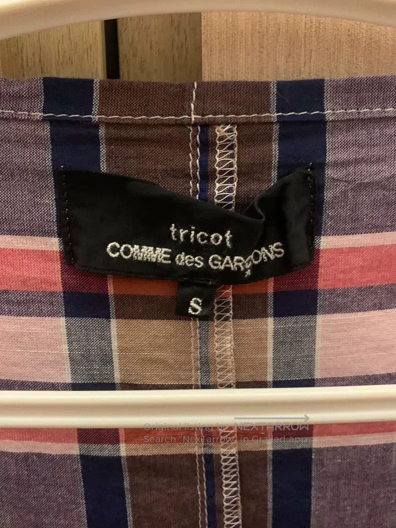 Comme des Garcons Comme des Garcons Red plaid bow tie dress Size S / US 4 / IT 40 - 3 Thumbnail