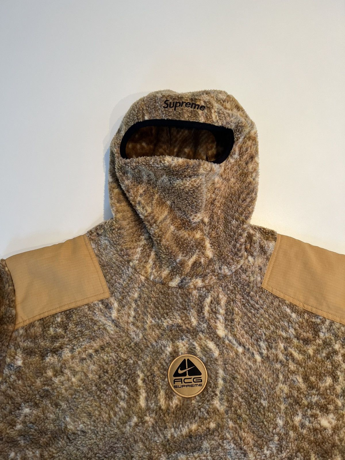 Nike ACG × Supreme AW22 ACG Fleece Pull-over Size US M / EU 48-50 / 2 - 2 Thumbnail