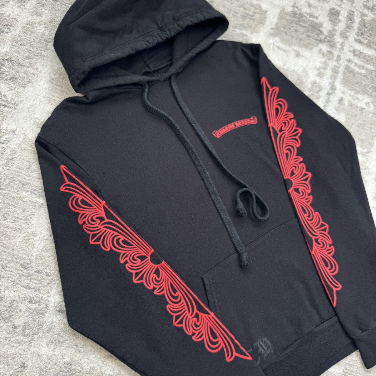 Chrome Hearts Horseshoe floral pullover hoodie Size US XS / EU 42 / 0 - 9 Thumbnail