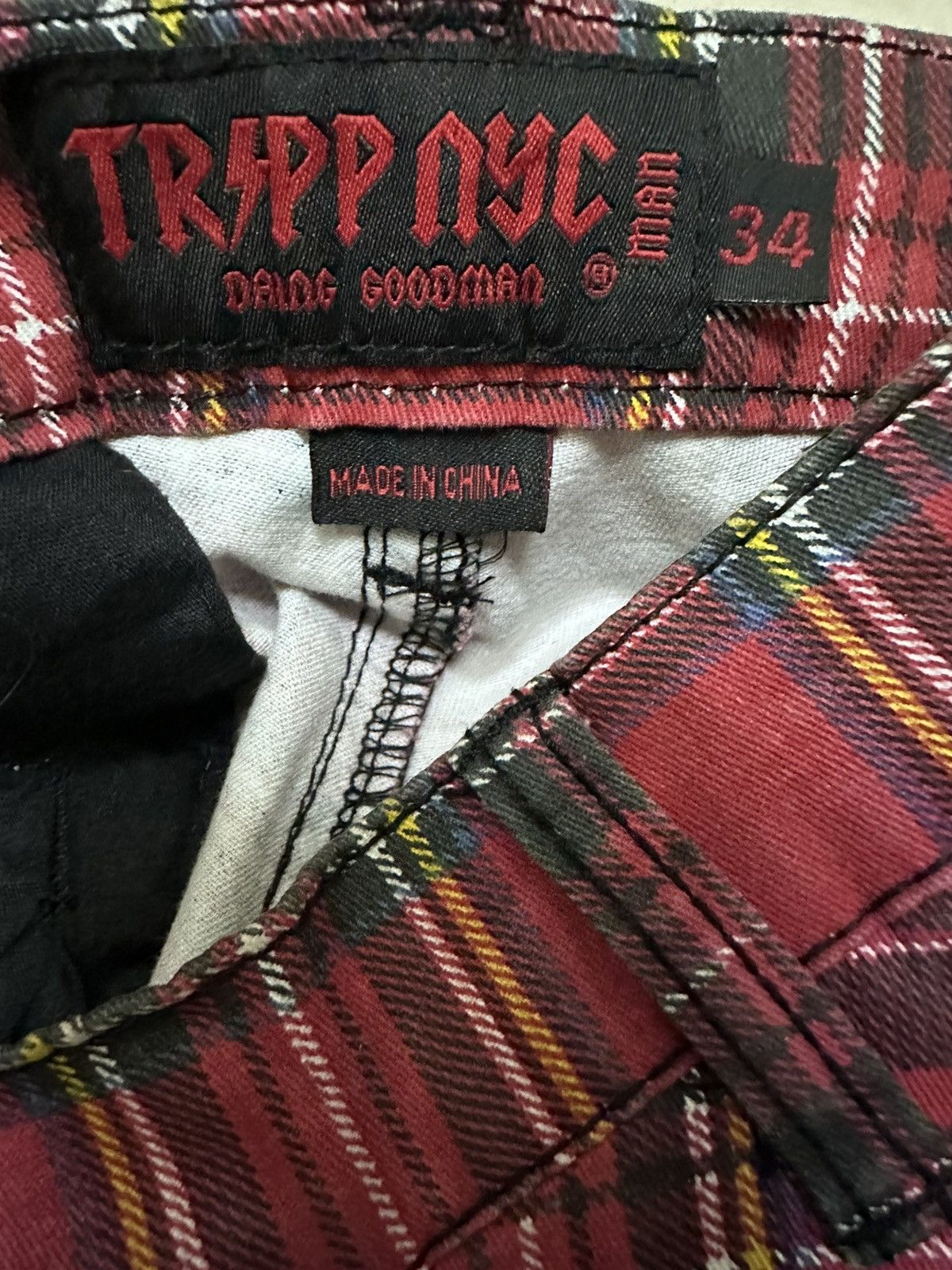Japanese Brand × Seditionaries × Tripp NYC TRIP NYC MAN Checked Punk Rock Gothic Pants Size US 34 / EU 50 - 5 Thumbnail