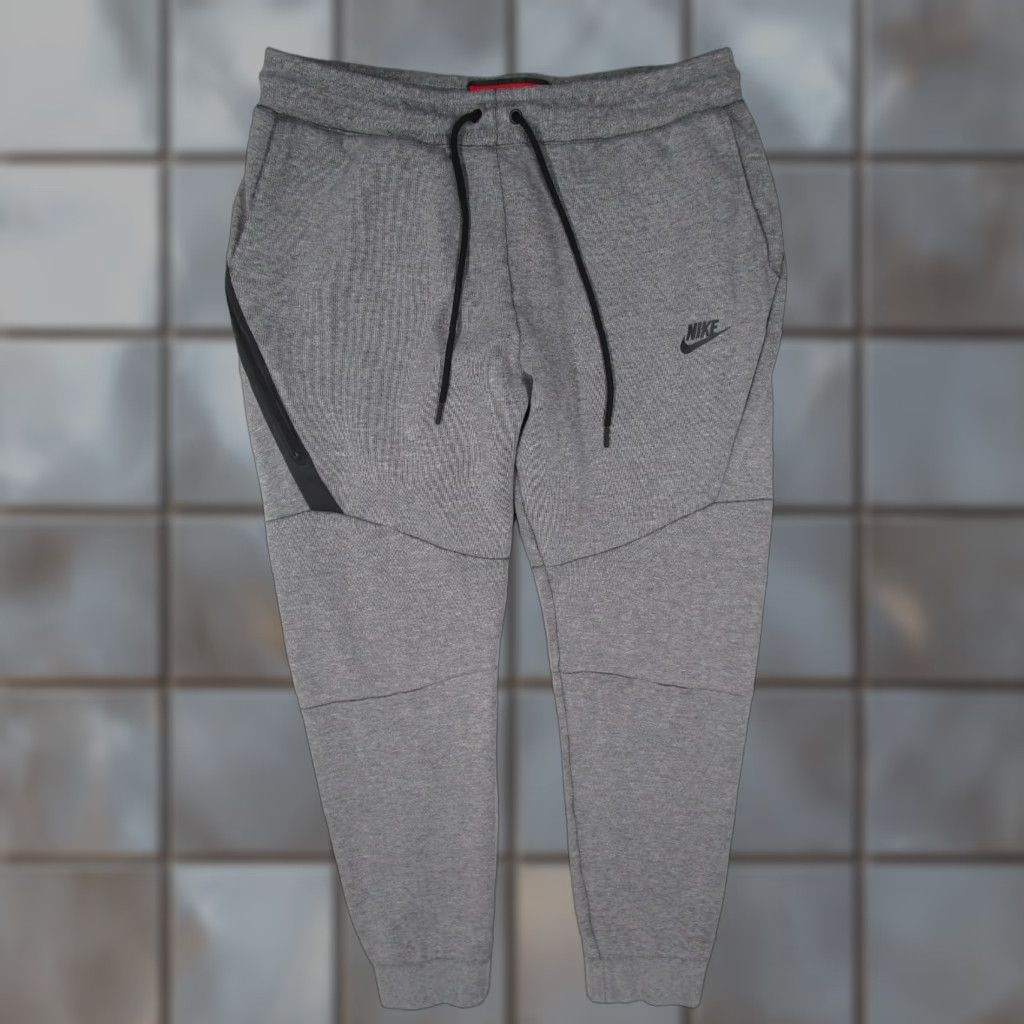 Nike Nike Tech Fleece Joggers Mens XL Gray - 30x26 Cropped Tapered Pockets Casual Activewear Size US 33 - 1 Thumbnail