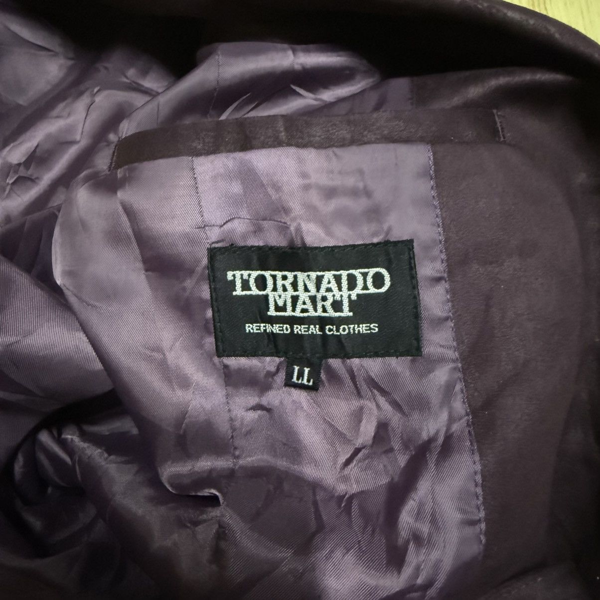 Tornado Mart Tornado Mart Glossy Minimalist Blazer Jacket Size 40R - 8 Thumbnail