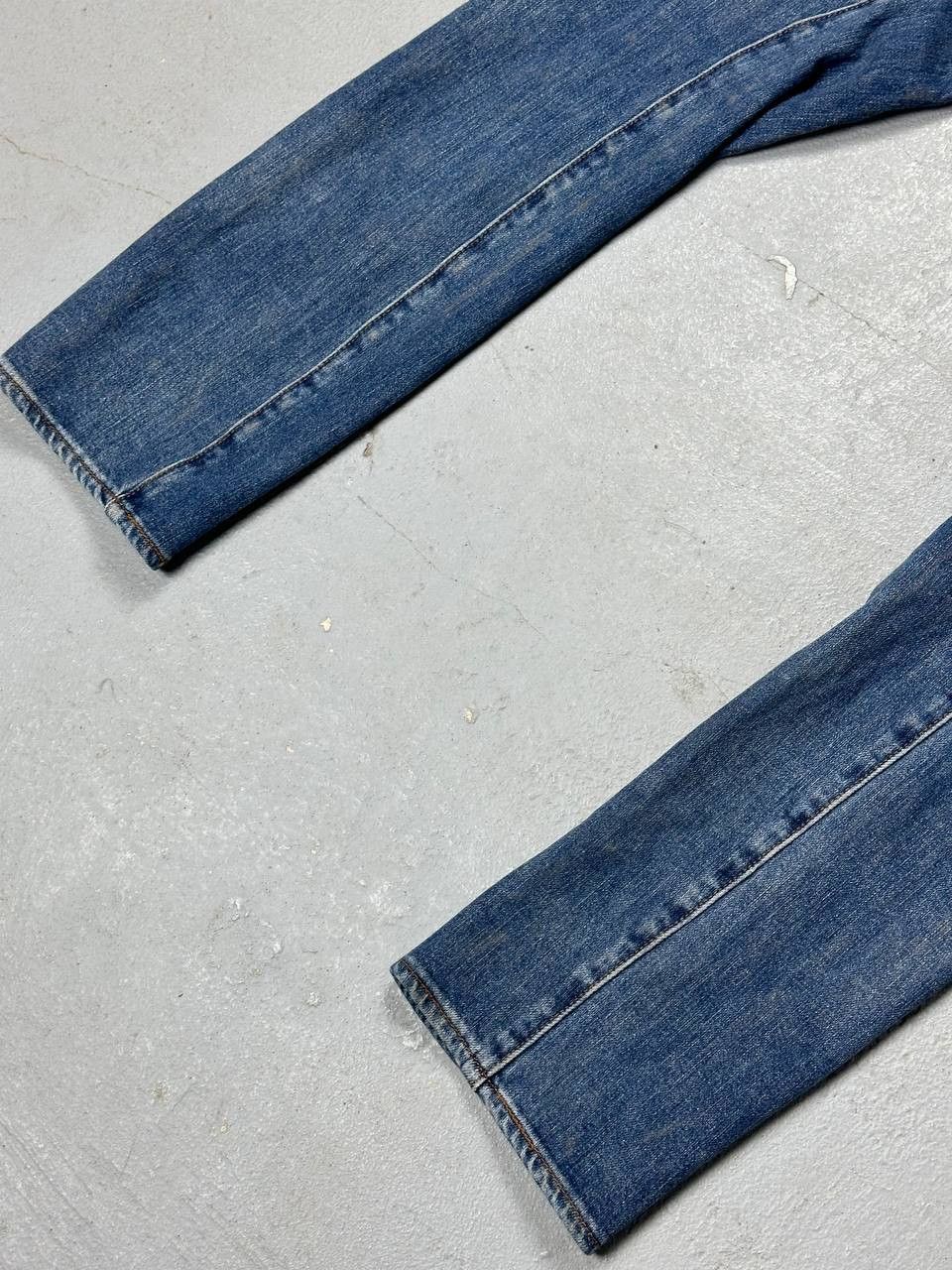 Levi's × Vintage Levi's Engineered Jeans Asymmetrical Denim Jeans Arc Fit Size US 33 - 14 Thumbnail
