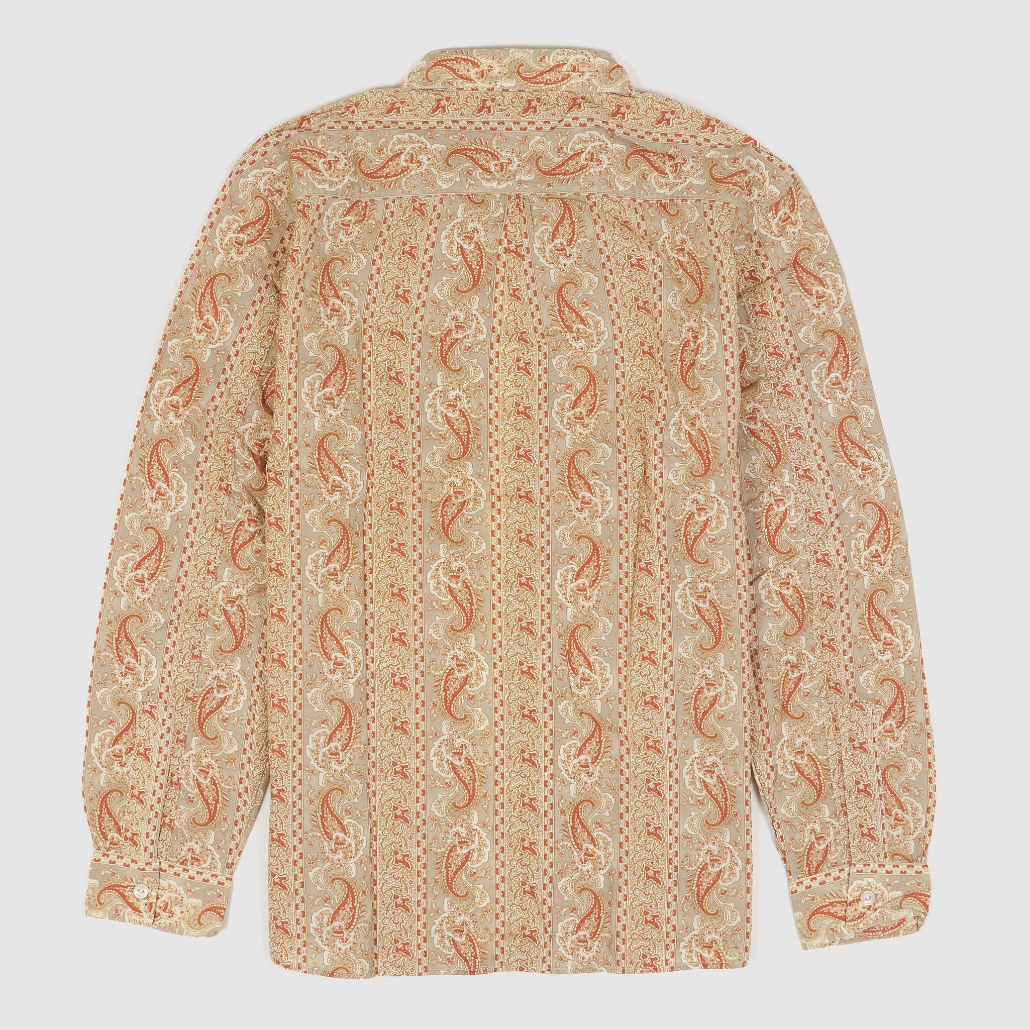 RRL Ralph Lauren RRL (Double RL) Paisley Work Shirt – Long Sleeve (Size M) Size US M / EU 48-50 / 2 - 2 Thumbnail