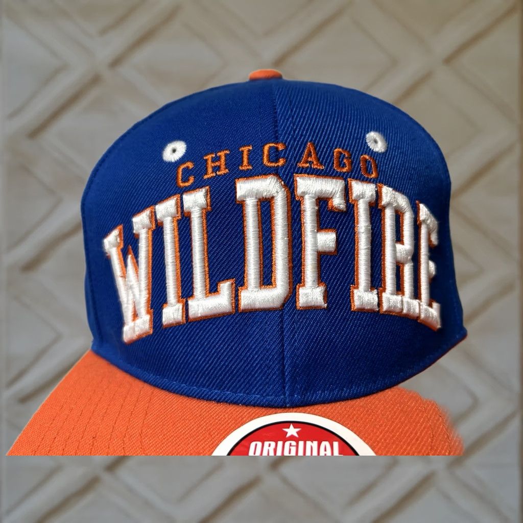 Zephyr VINTAGE Chicago Wildfire Ultimate Disc Frisbee Snapback Hat Embroidered Zephyr Size ONE SIZE - 1 Thumbnail