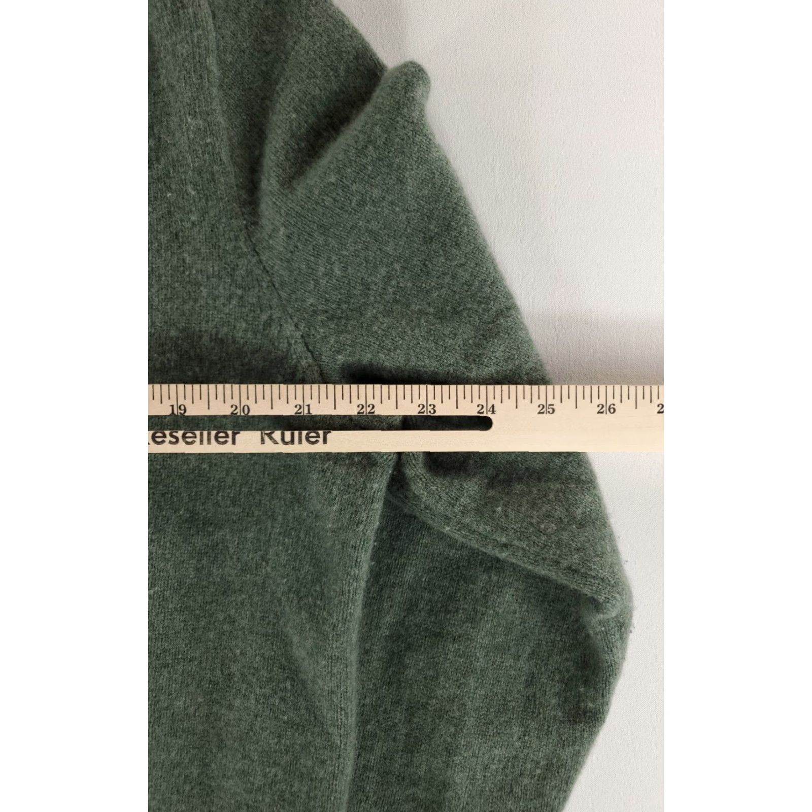 Polo Ralph Lauren Polo Ralph Lauren 1/4 Zip Sweater Wool Cashmere Blend Green Mens XL Pullover Men Green XL Size US XL / EU 56 / 4 - 5 Thumbnail