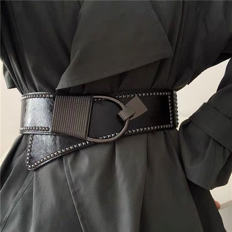 Designer Matchless Vintage Belt Riveted Belts Menswear Accessories Size ONE SIZE - 3 Thumbnail