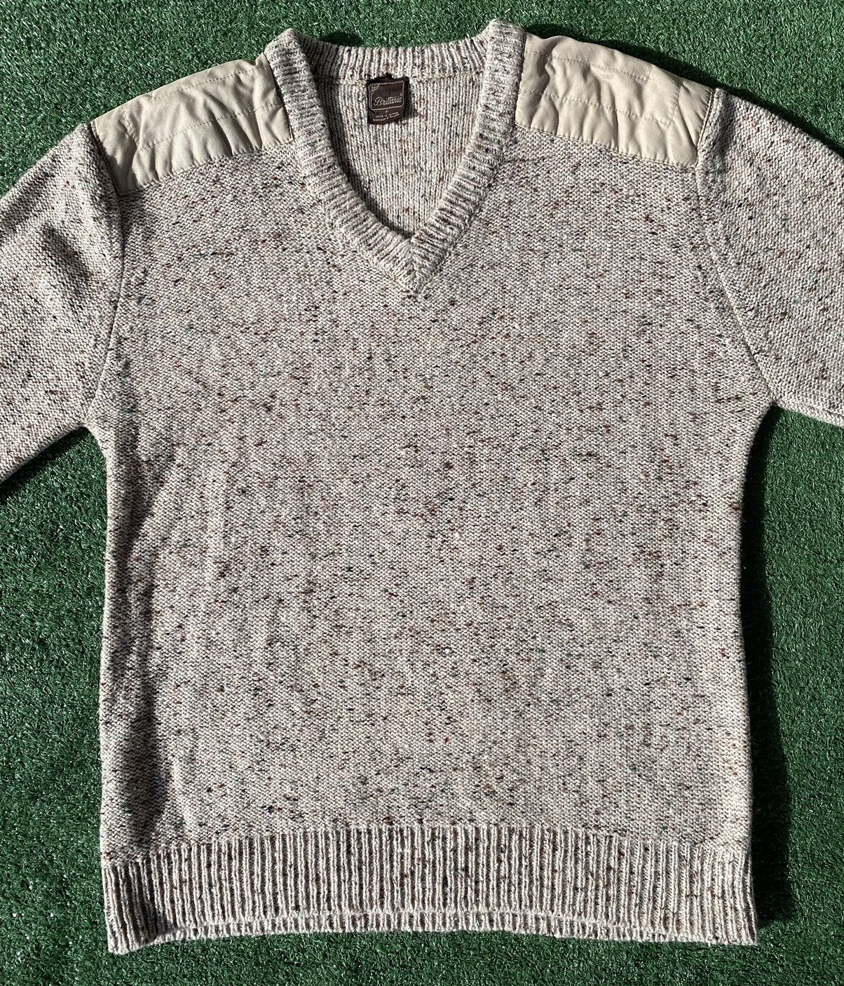 Vintage Vintage 80’s Brittania Knit Confetti Elbow Patches Sweater Size US S / EU 44-46 / 1 - 3 Thumbnail