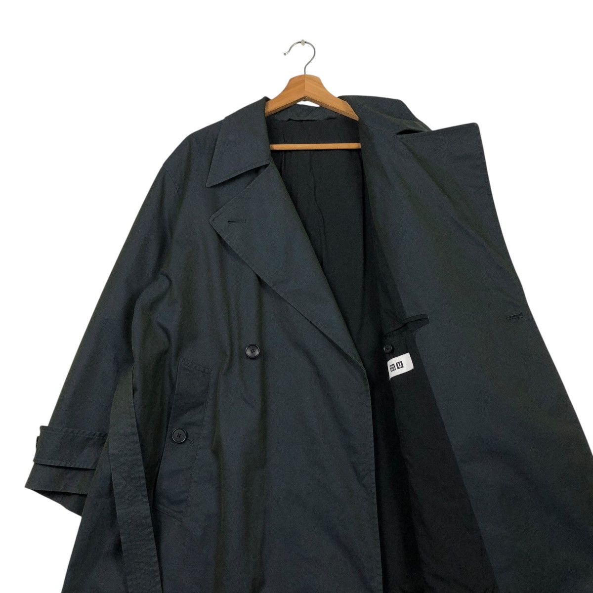 Japanese Brand 🔥RICH BLACK LONG JACKET UNIQLO UNDERCOVER BONDAGE DESIGN Size US M / EU 48-50 / 2 - 13 Thumbnail