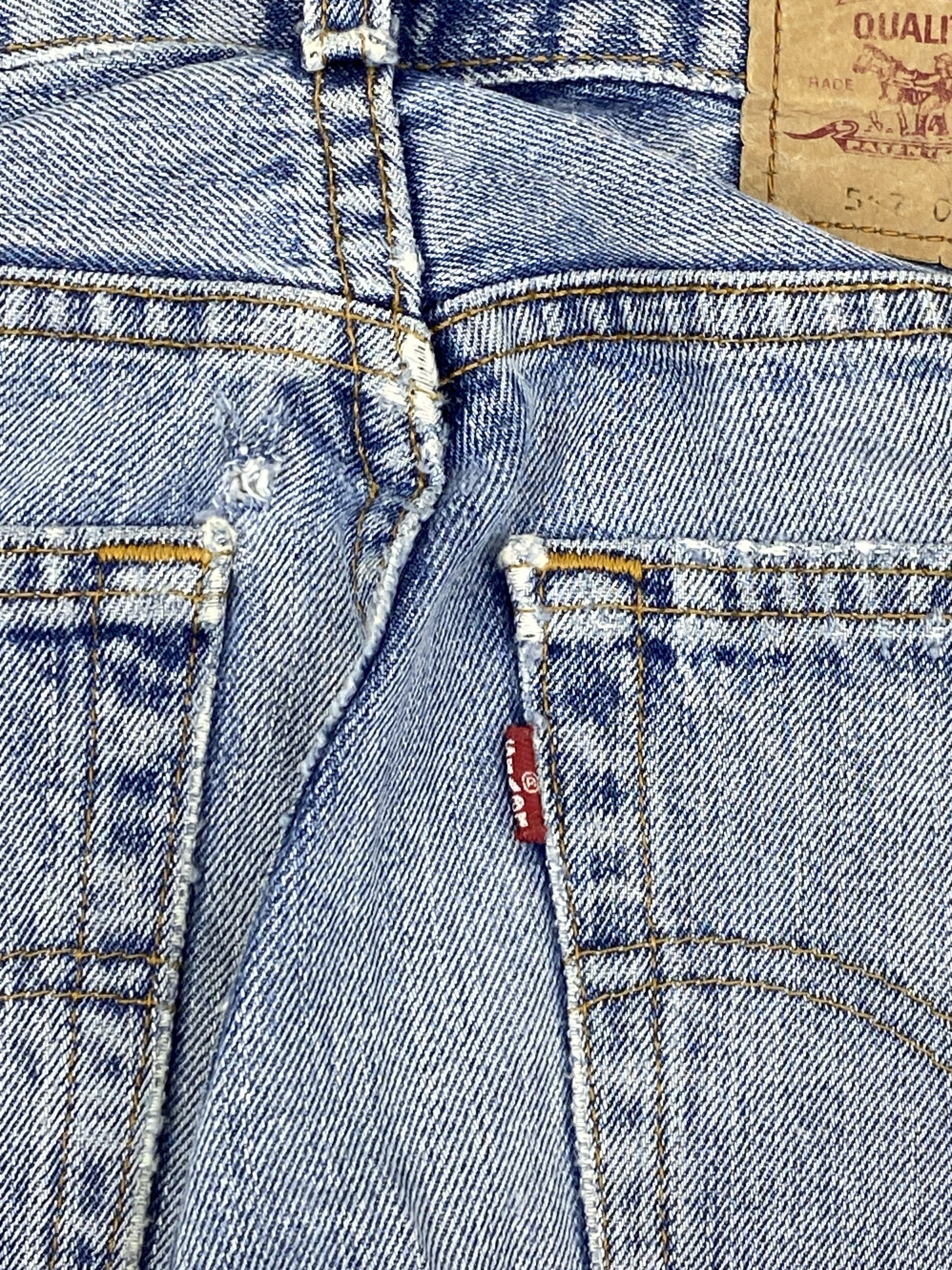 Levi's Vintage Levis 517-04 Button Fly Denim DP2741 Size US 31 - 8 Thumbnail