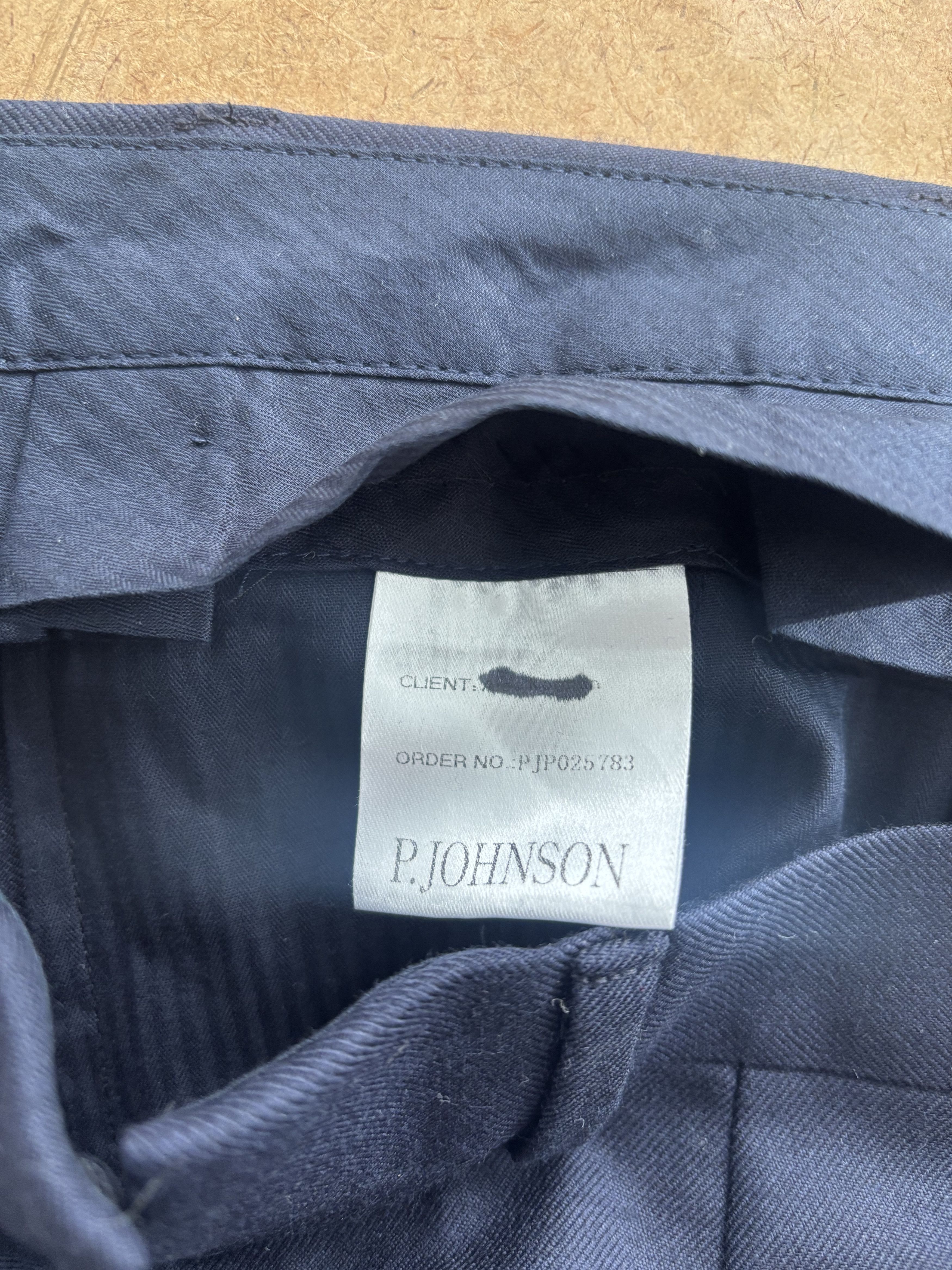 P. Johnson LOT OF 3x MTM Trousers Size 46R - 12 Thumbnail