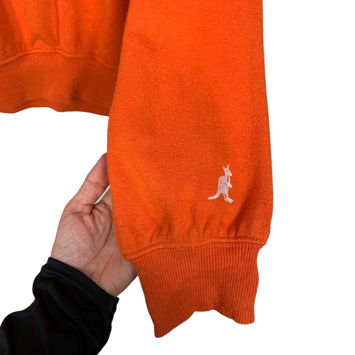 Kangol KANGOL Big Logo Orange Crewneck Sweatshirt #1554-C70 Size US L / EU 52-54 / 3 - 10 Thumbnail